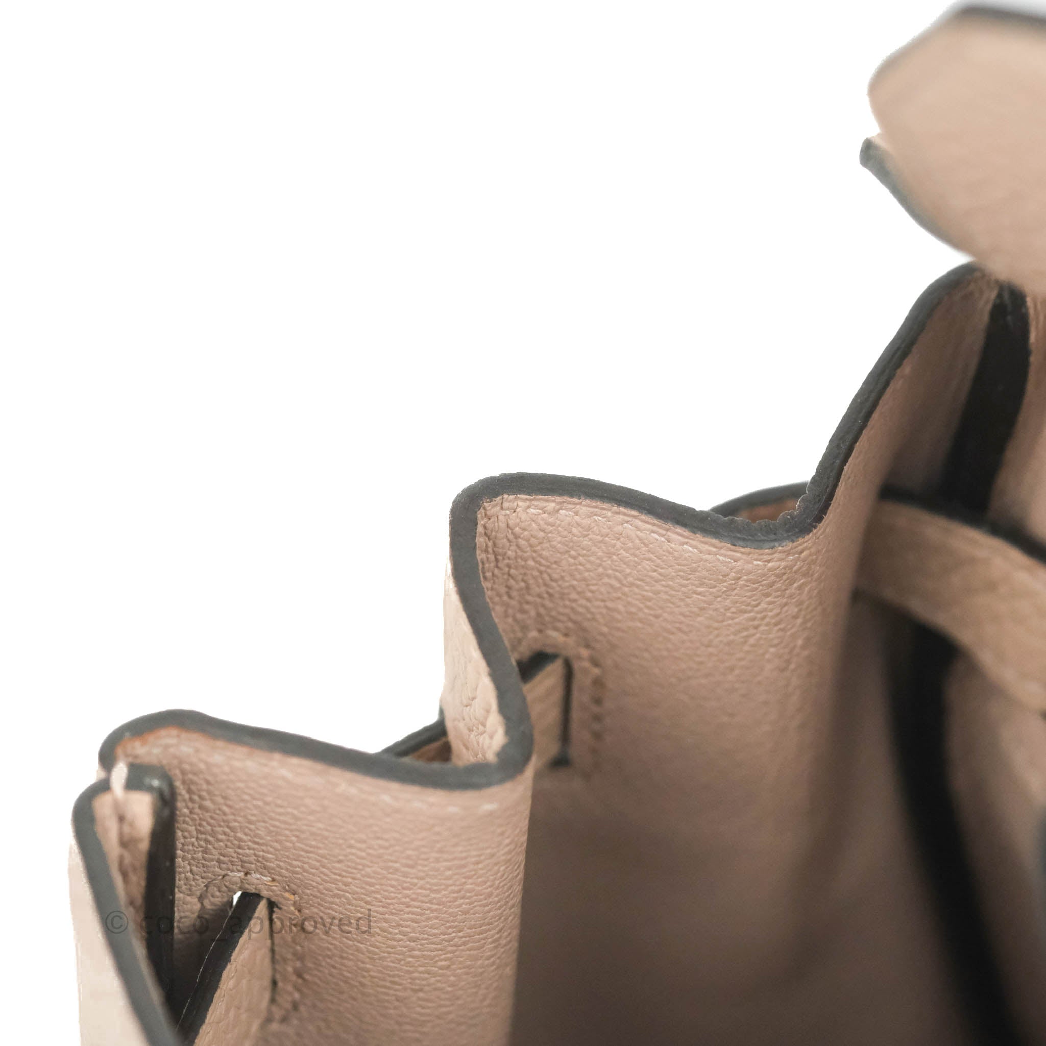 Rare* Hermes Birkin 30 Handbag Glycine Clemence Leather With Palladiu –  Bags Of Personality