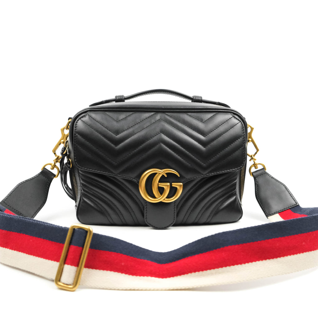 Gucci Marmont Mini Gg Tasche Schwarz Black Small Gucci Bag Store