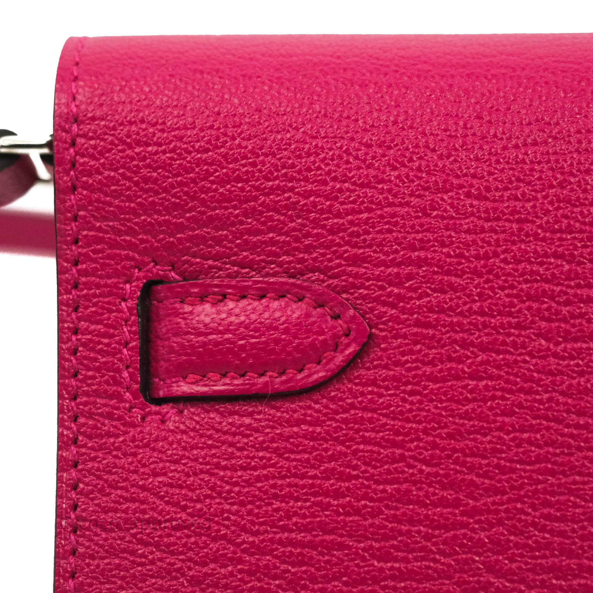 Hermès Kelly To Go Wallet Rose Mexico Chevre Mysore Palladium Hardware –  Coco Approved Studio