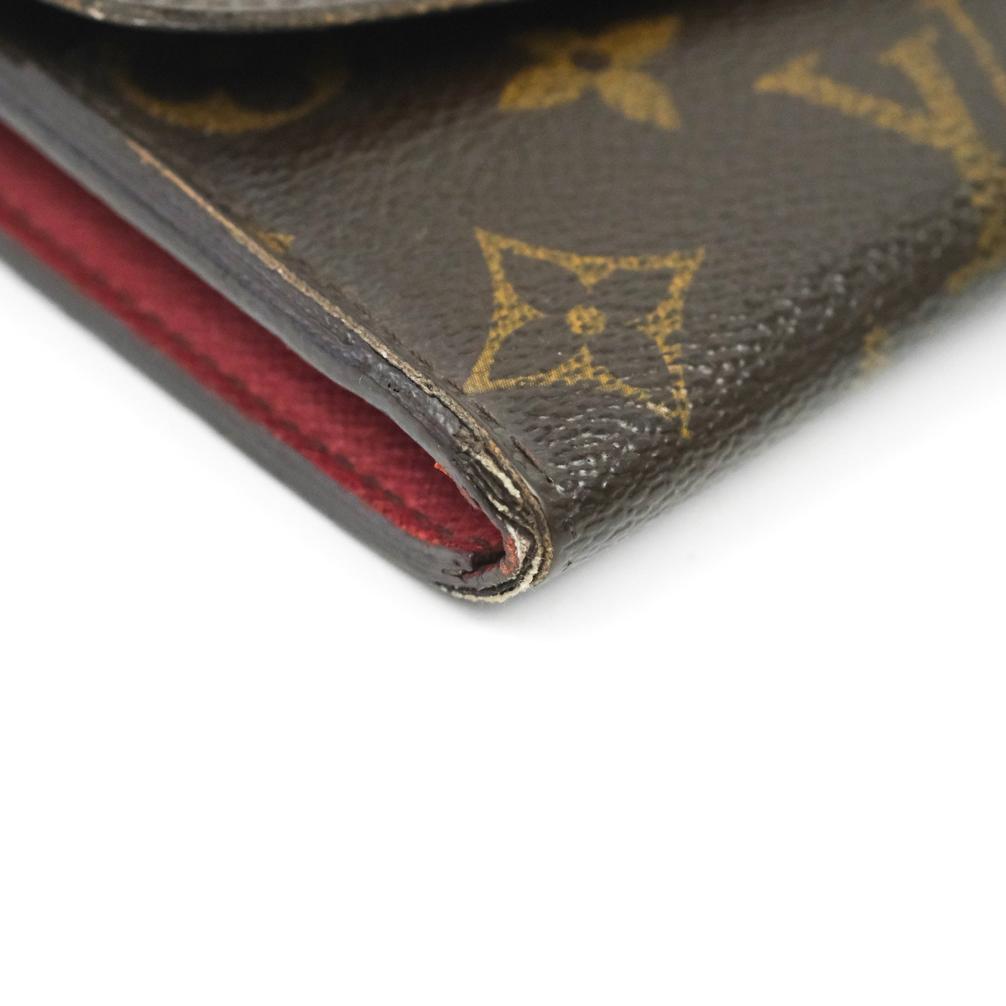 Louis Vuitton Cloth Wallet In Red