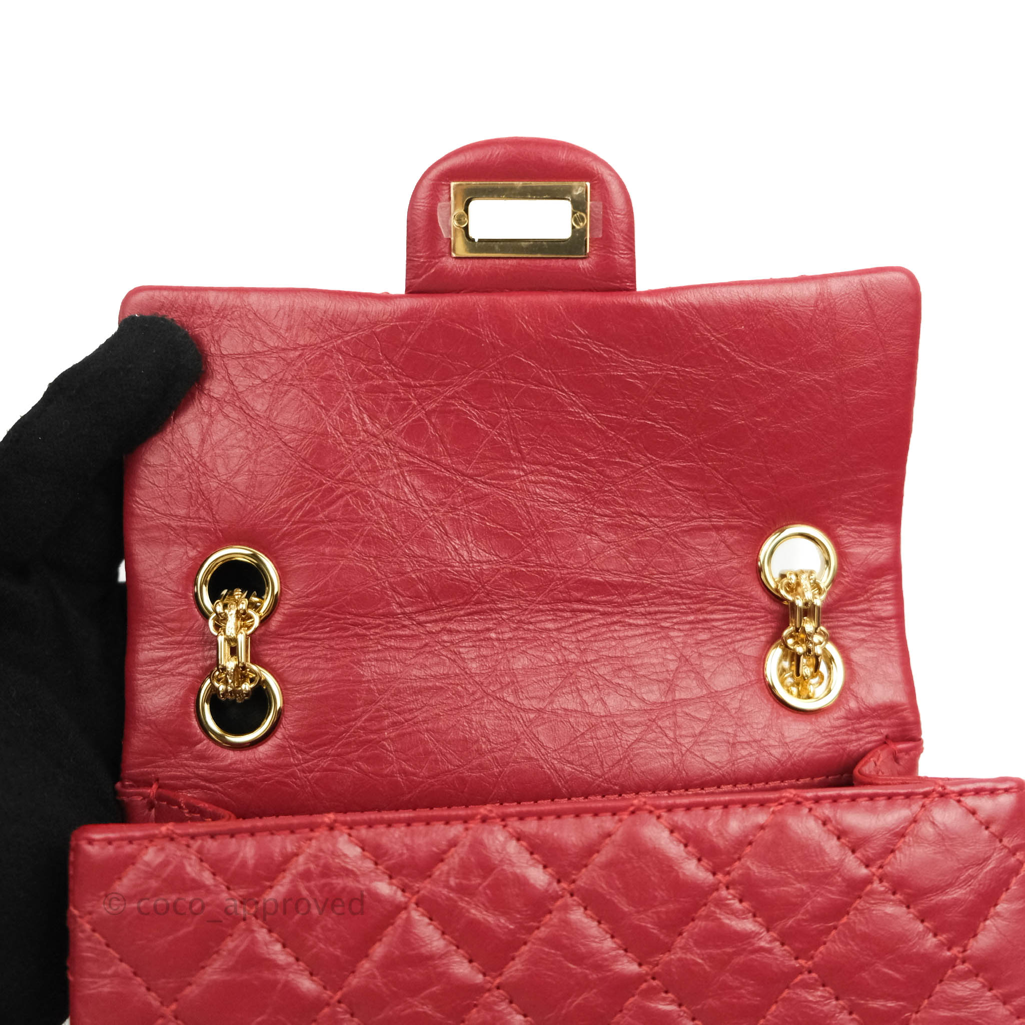 Chanel Mini Reissue 224 Fuchsia Neon Pink Goatskin Silver Hardware – Coco  Approved Studio