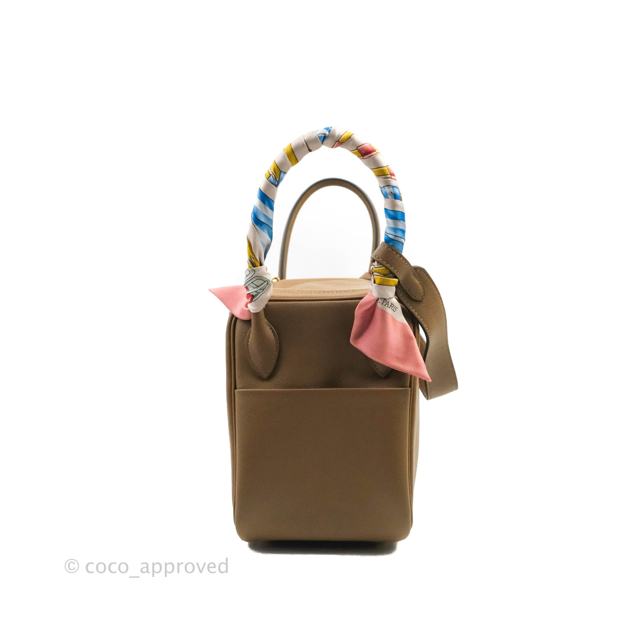 Hermès Lindy 26 Evercolour Sienne Gold Hardware – Coco Approved Studio