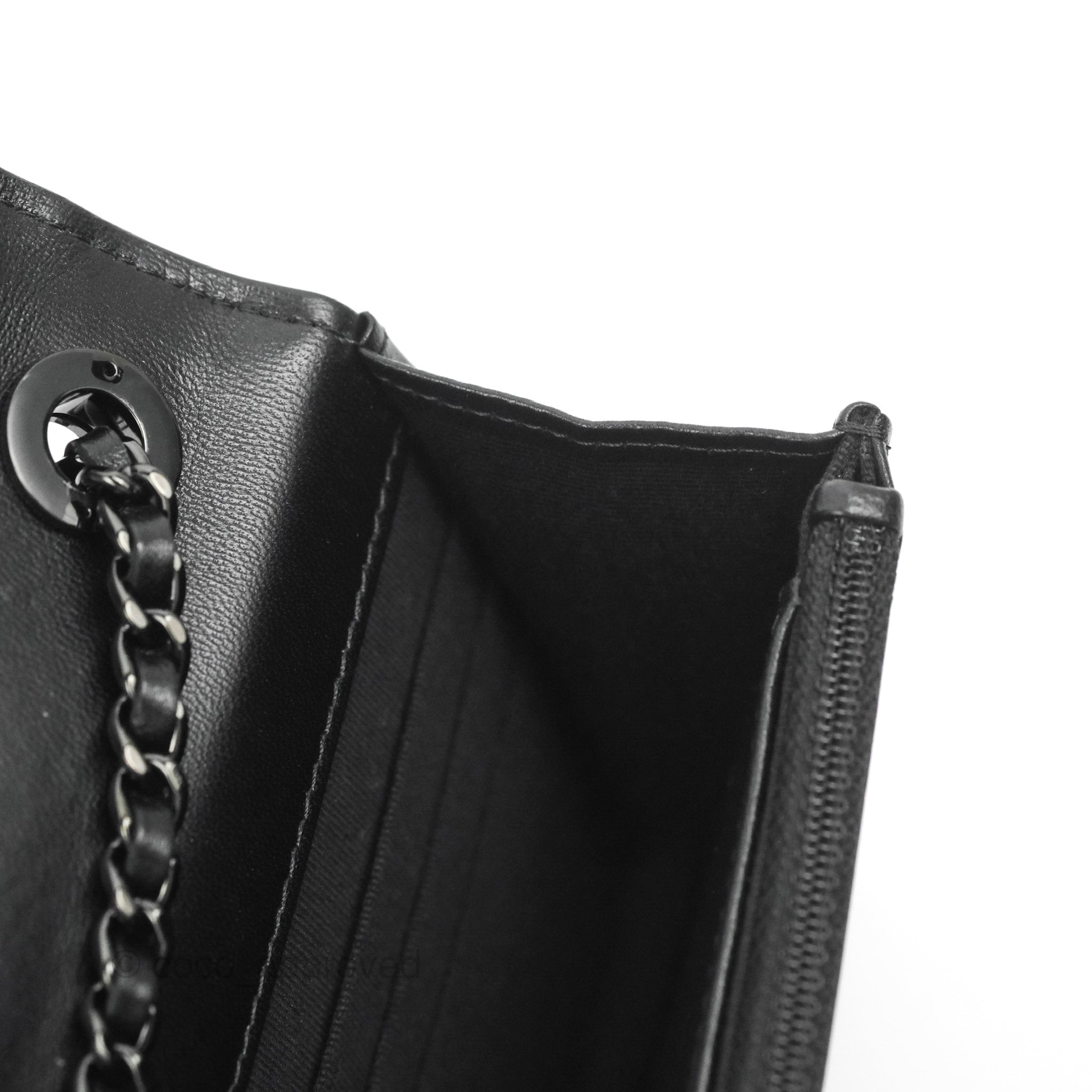 Chanel Trendy CC WOC Black Lambskin So Black Hardware – Coco