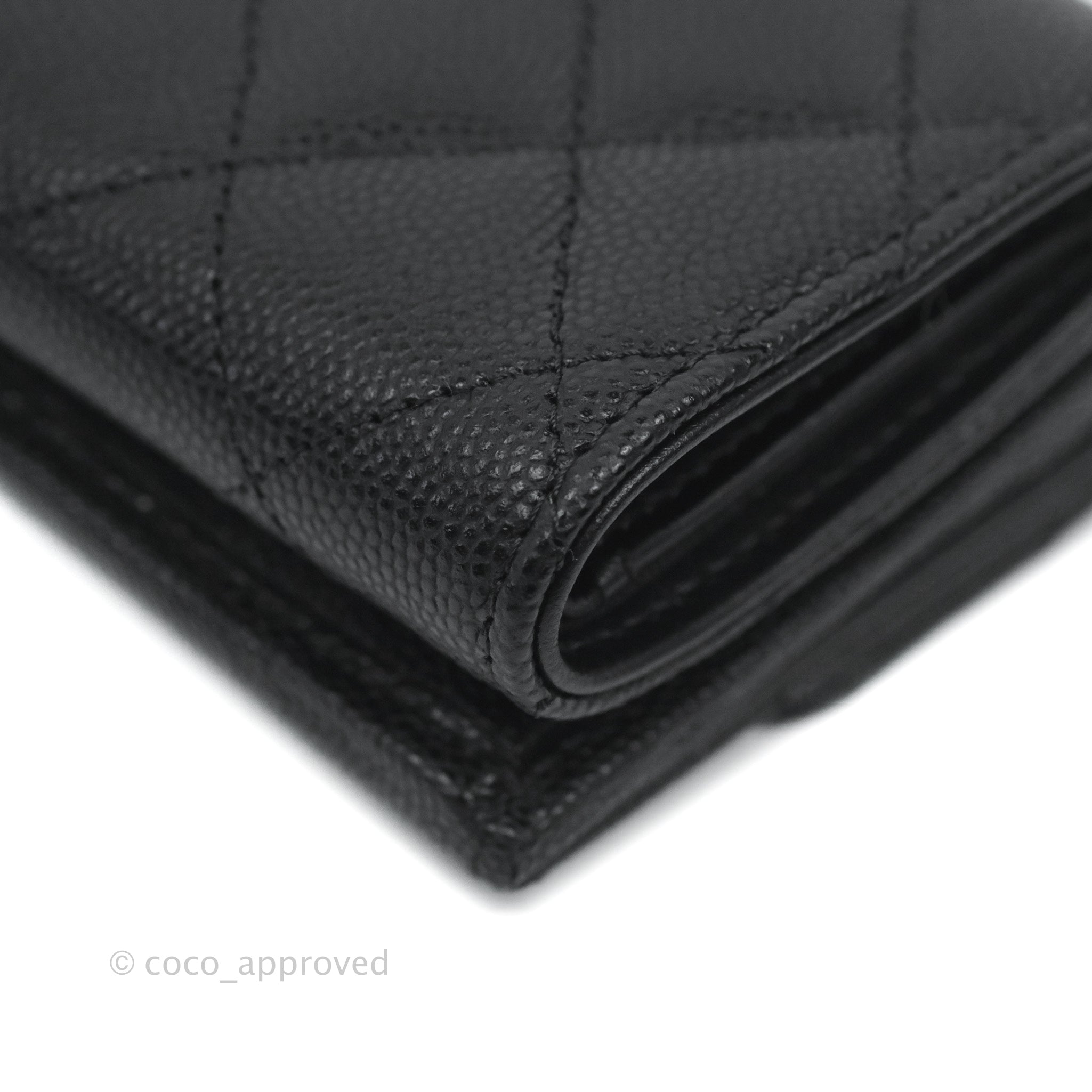 CHANEL 22K Caramel Dark Beige Caviar Medium Flap Trifold Wallet Oversi –  AYAINLOVE CURATED LUXURIES