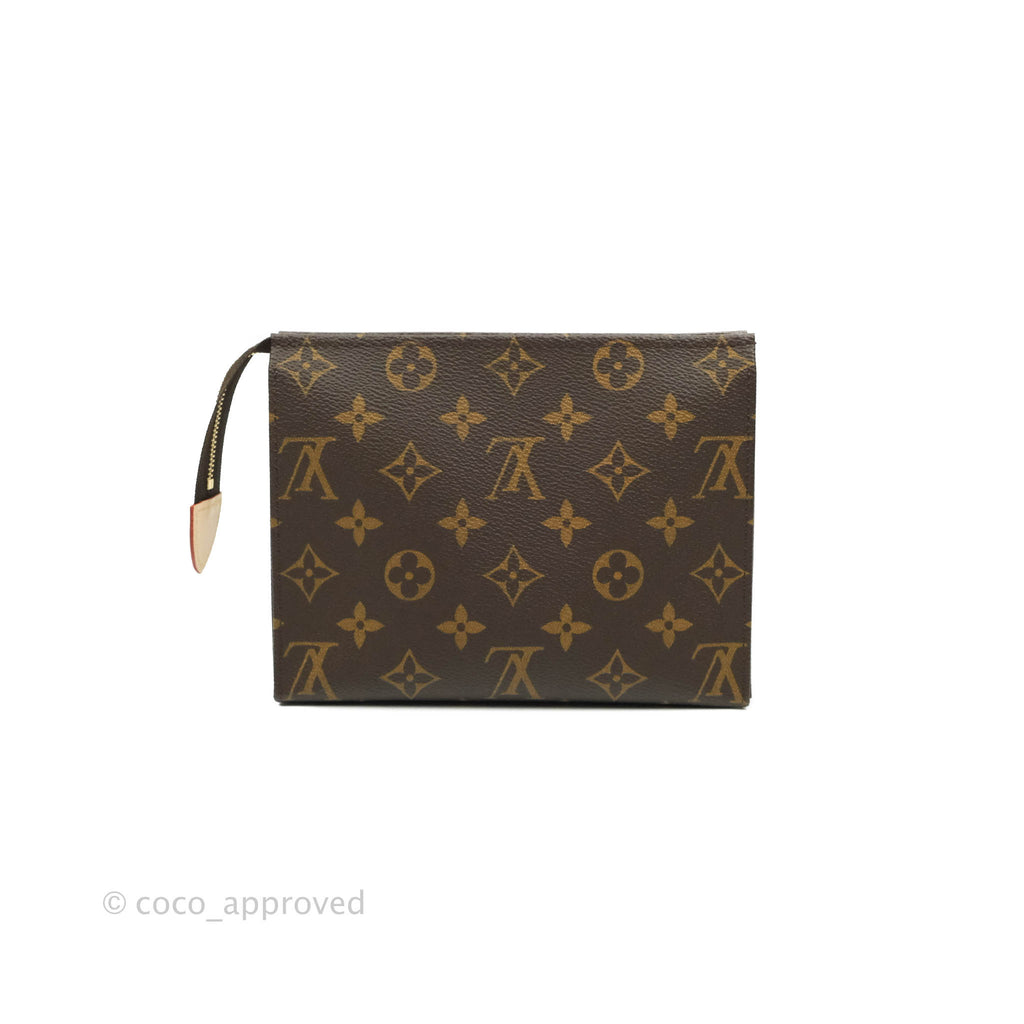 Louis Vuitton Toiletry Pouch 19 Monogram Canvas