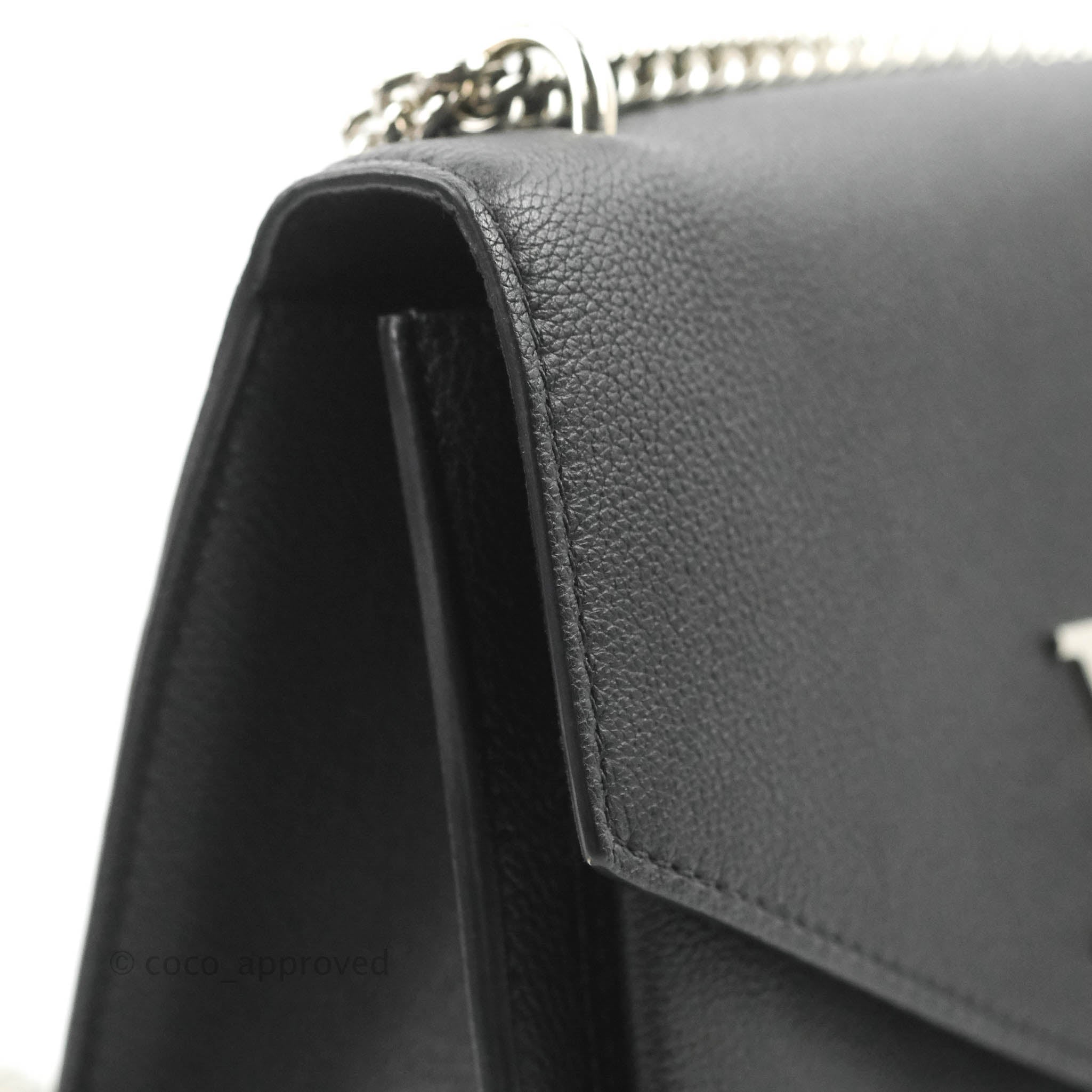 Louis Vuitton Top Handle My Lockme BB Noir Black in Soft Calfskin with  Silver-tone - US