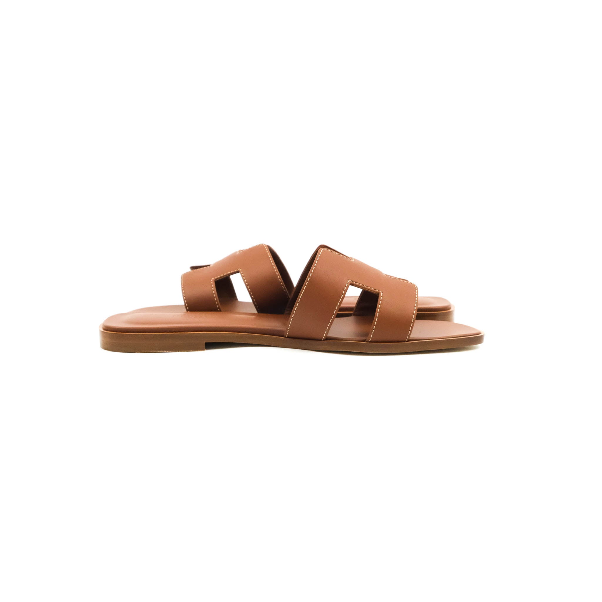 Hermès Oran Sandals in Gold Size 39 – Coco Approved Studio