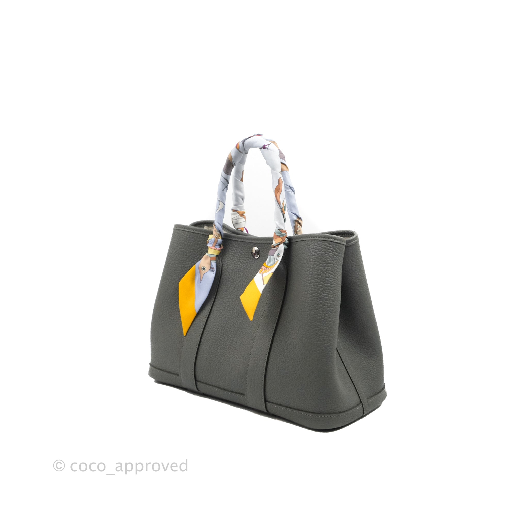 Hermès Garden Party 30 Gris Meyer 0L Negonda – Coco Approved