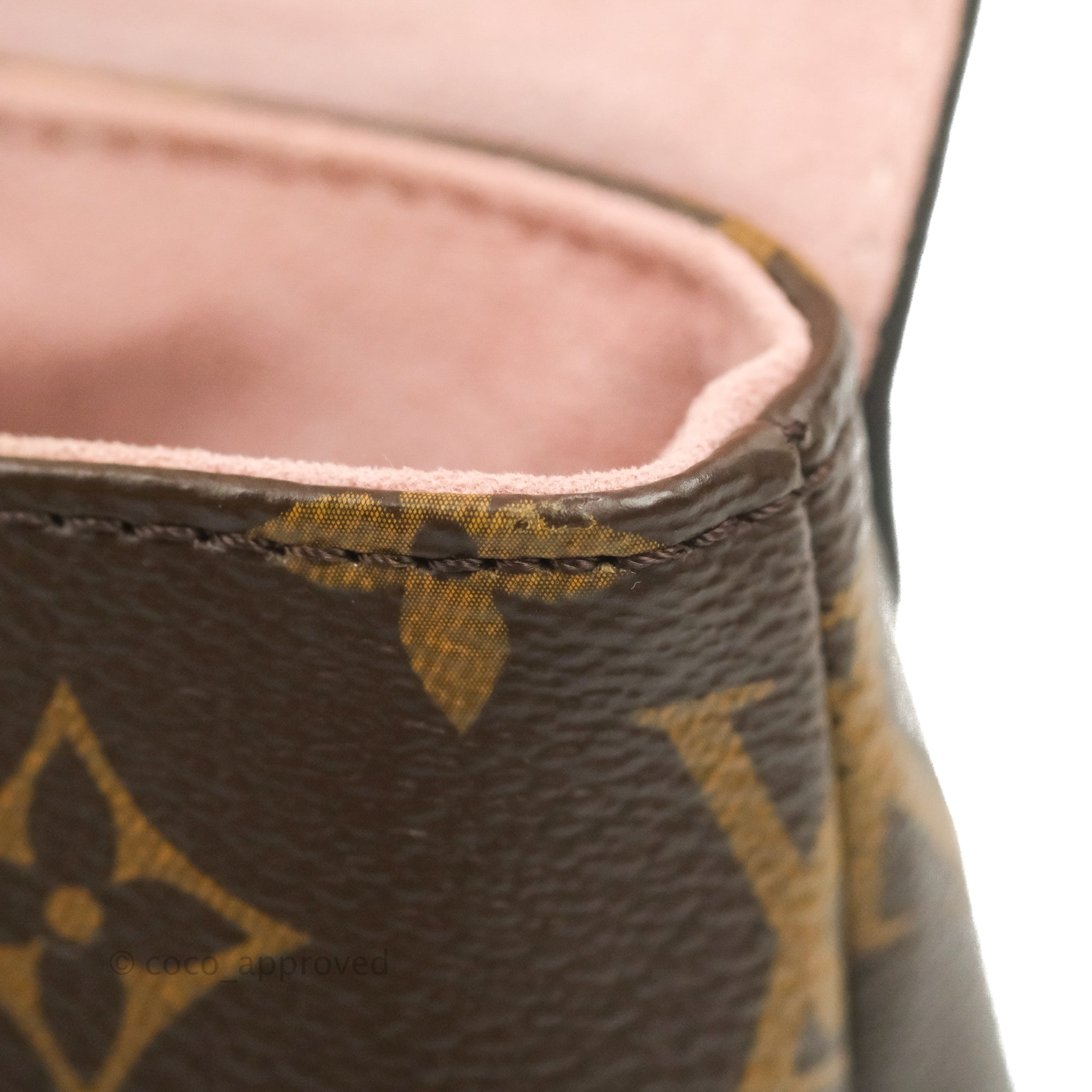 Louis Vuitton NEVERFULL Monogram MM Tote w/ Pink Interior Bag Box &  Pouchette bidding ends 10/17 $1695.00