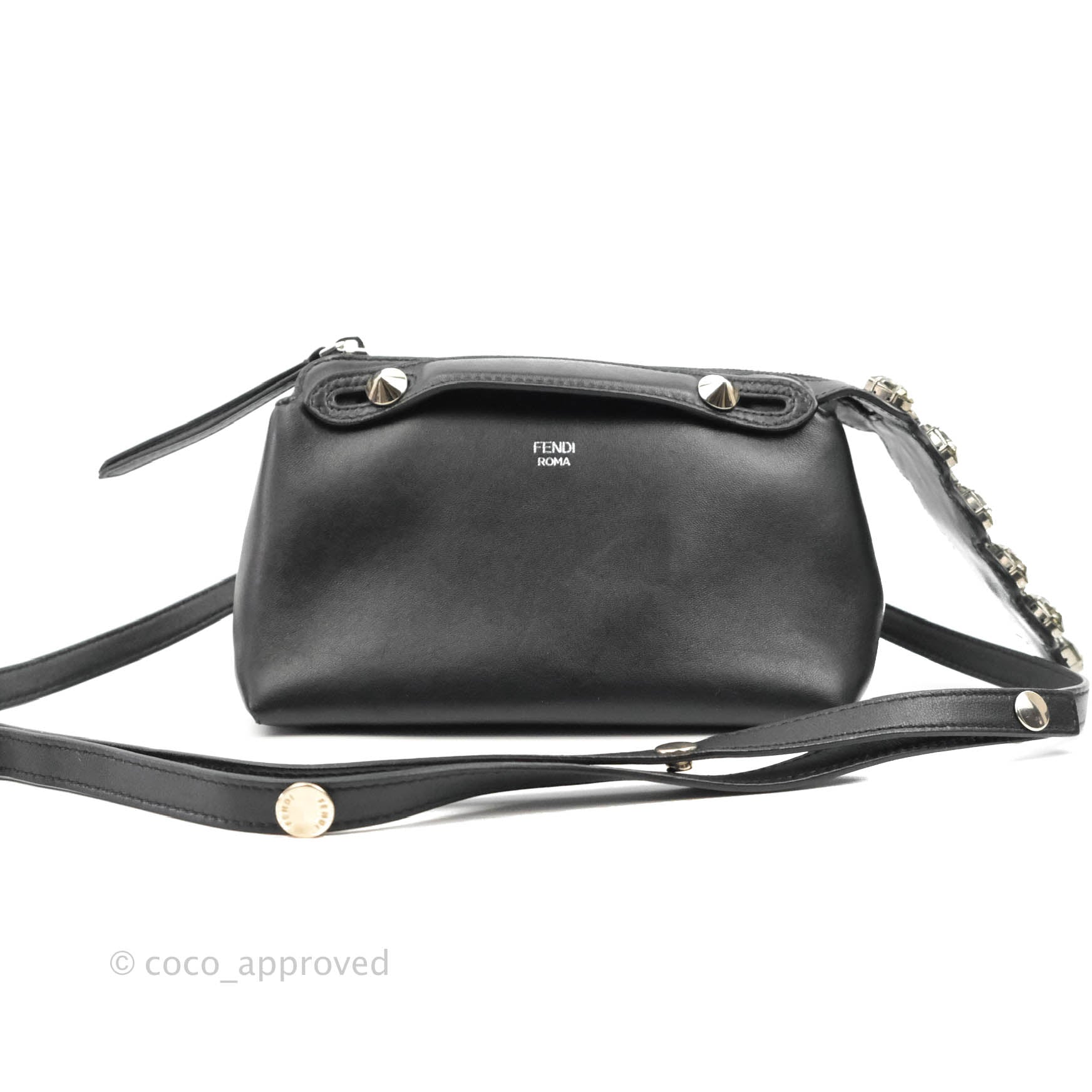 Fendi Mini By The Way Vit. Dolce Bag Black – Coco Approved Studio