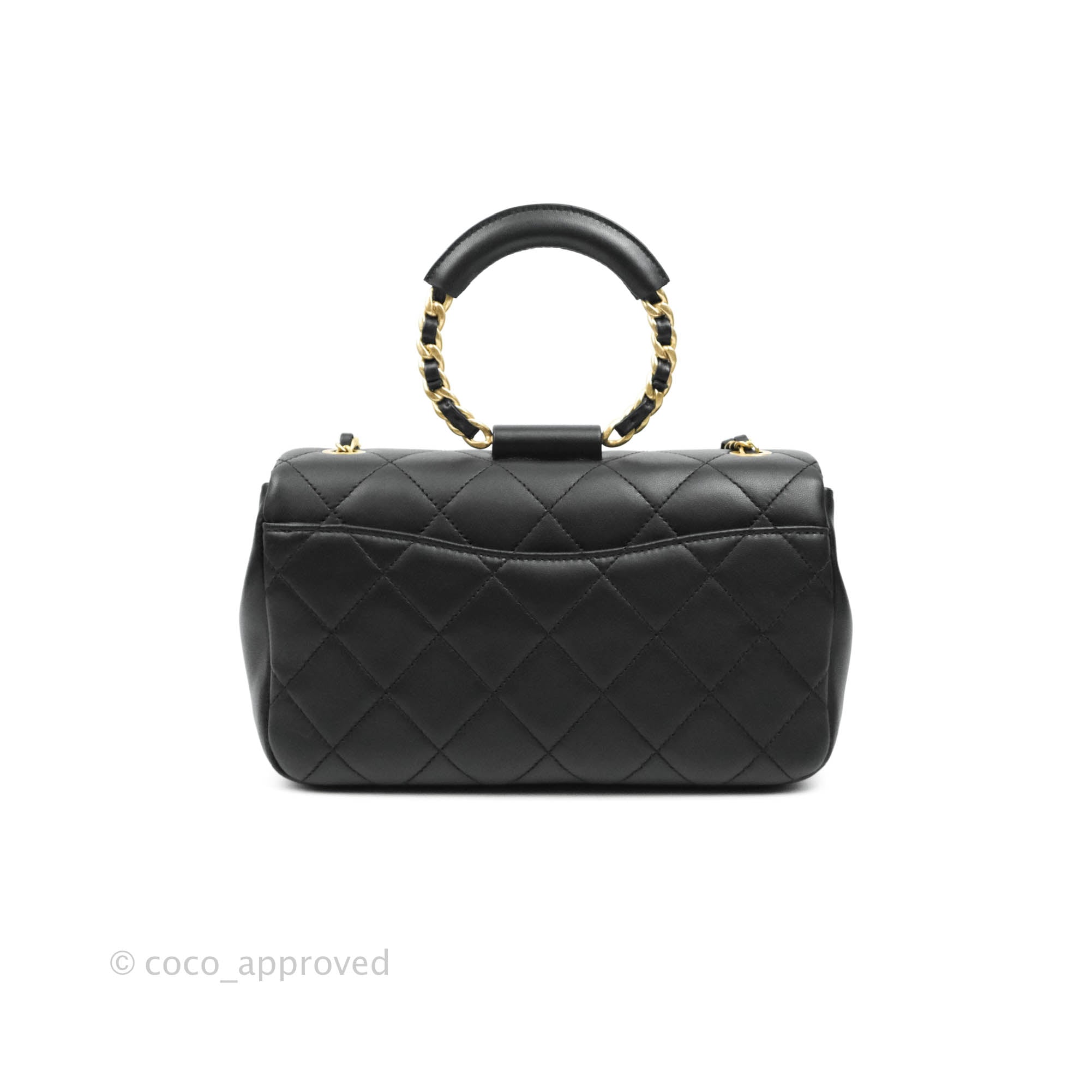 Chanel circular handle bag Clearance