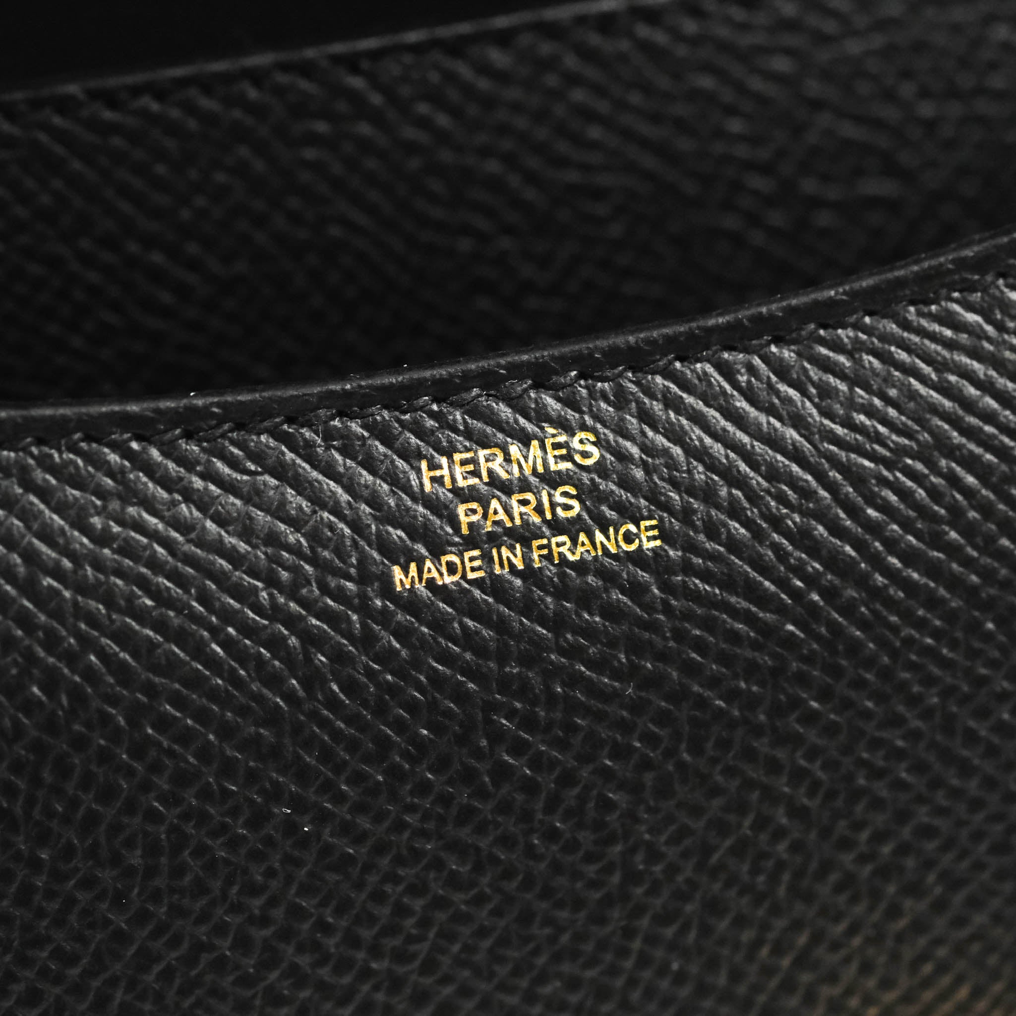 Hermès Constance Mini 18cm Black Epsom Gold Hardware – Coco