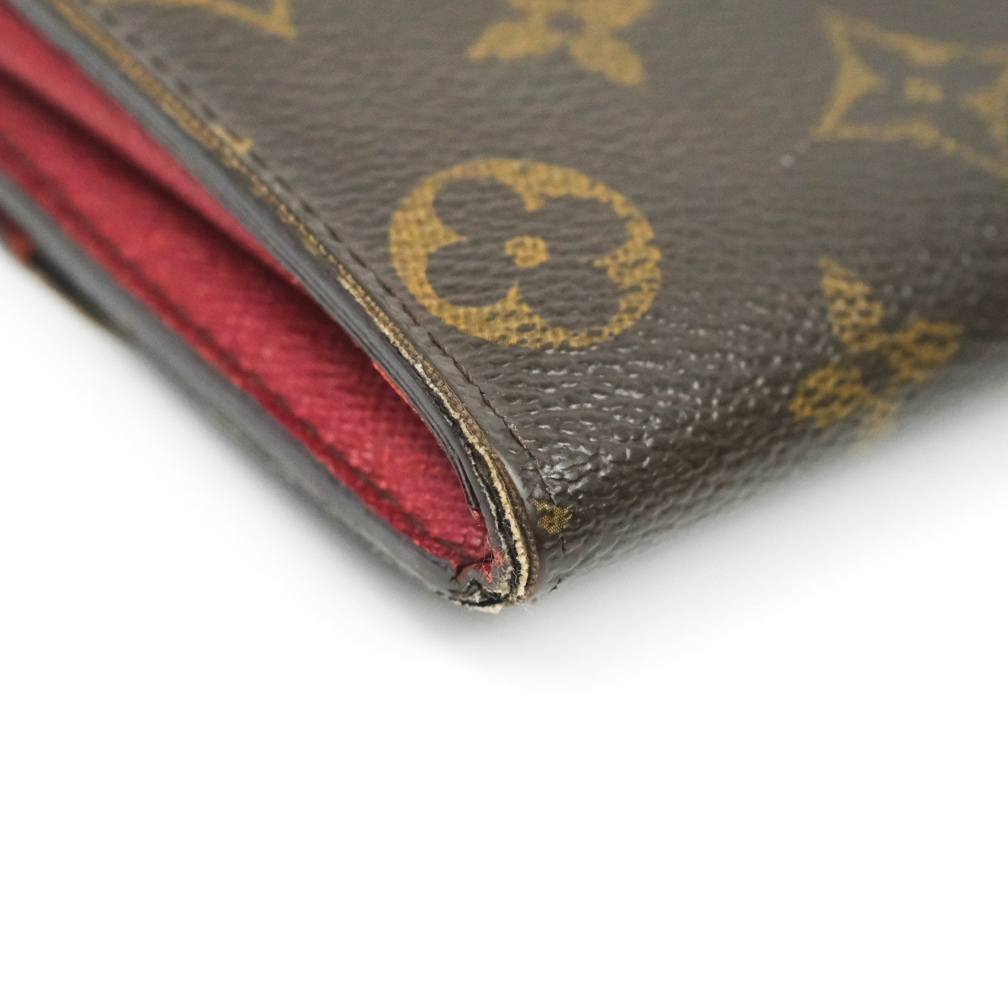 Louis Vuitton Wallet Emilie Monogram Rouge Red in Coated Canvas with  Gold-tone - US