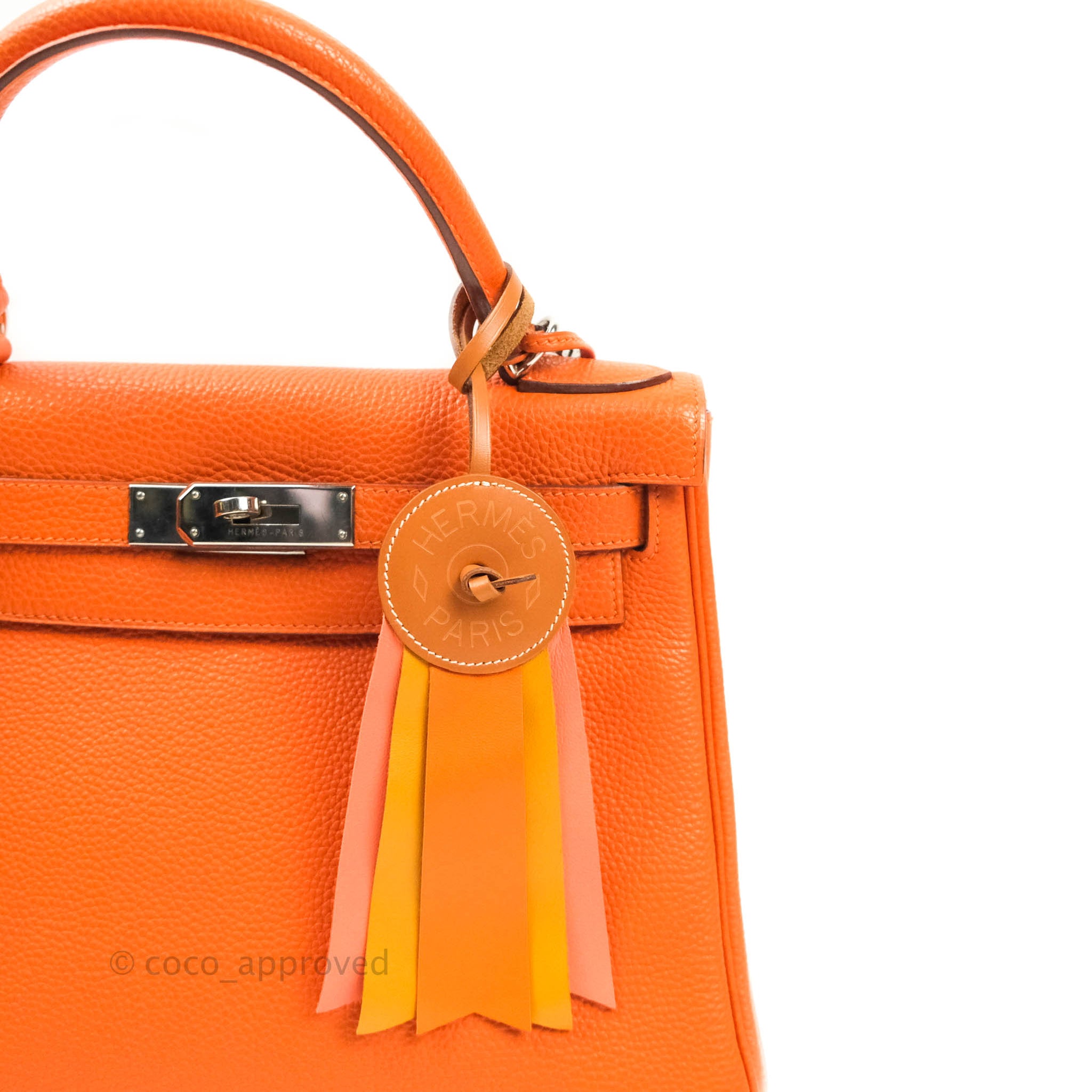 Hermès Paddock Flot Leather Bag Charm – Coco Approved Studio