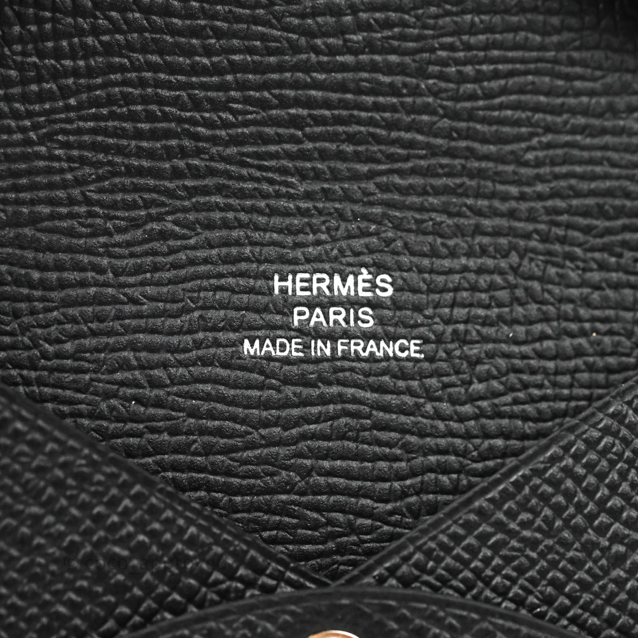 Hermès Calvi Card Holder Gold Epsom – Coco Approved Studio