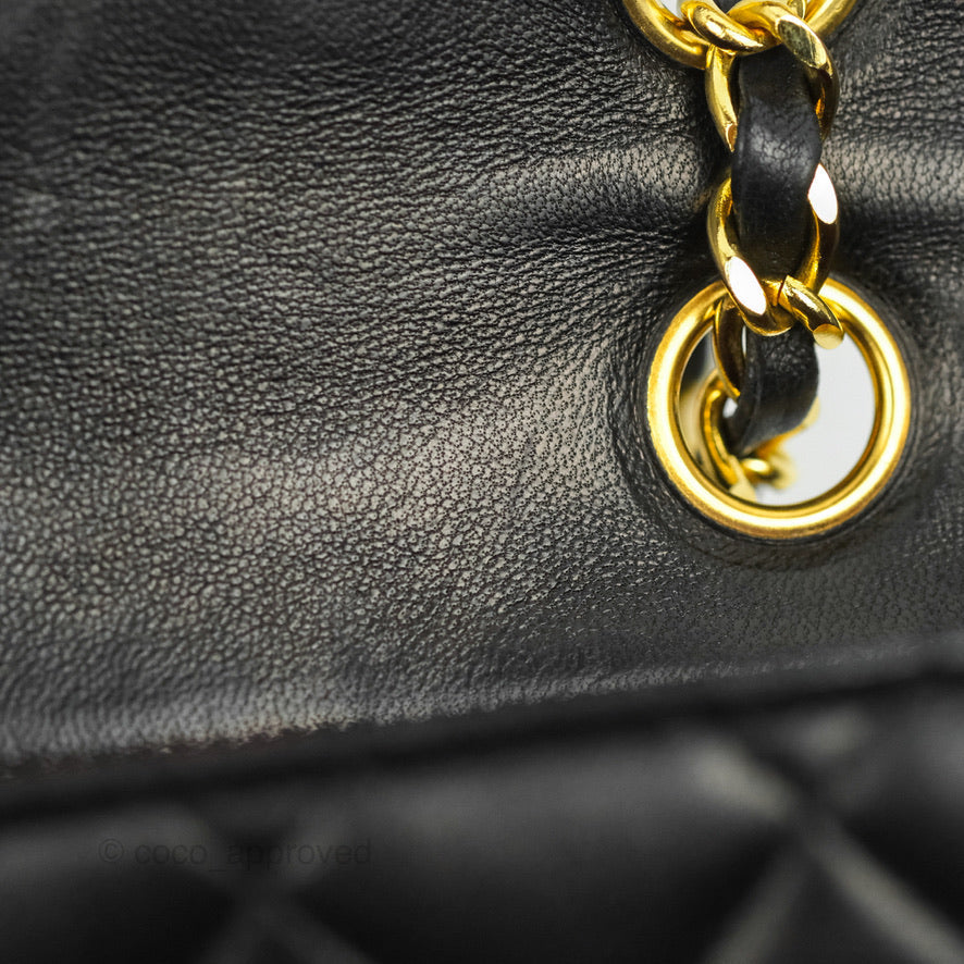 Chanel Vintage Round Flap Bag Quilted Lambskin Gold Hardware – Coco  Approved Studio
