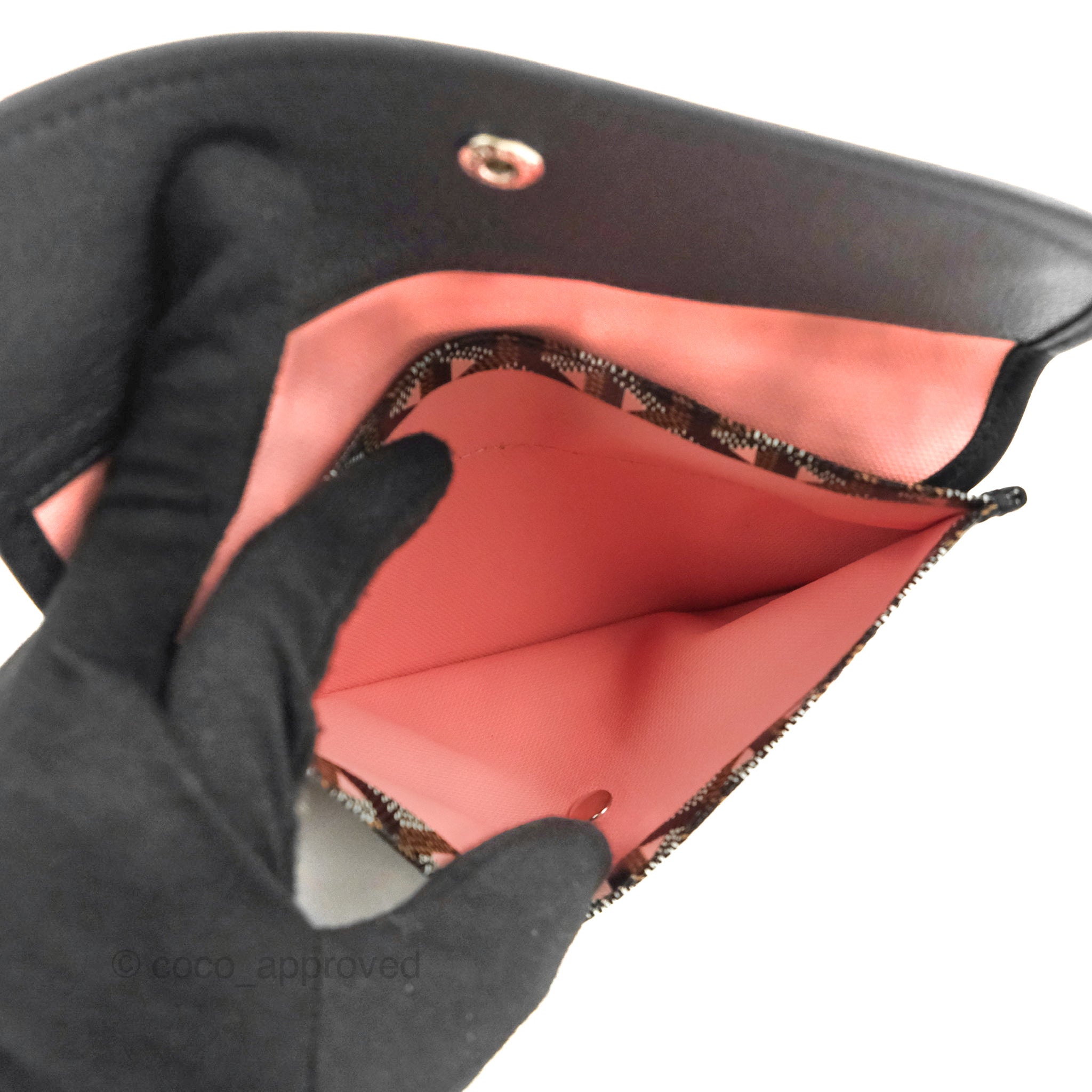 Goyard St. Louis Tote PM Clairvoie Black/Pink Japan Edition