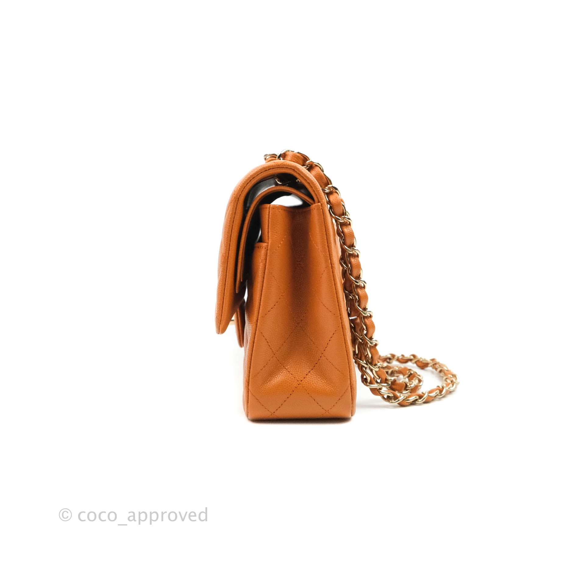 Chanel 21p Mini Rectangular bag caramel lambskinVintageUnited