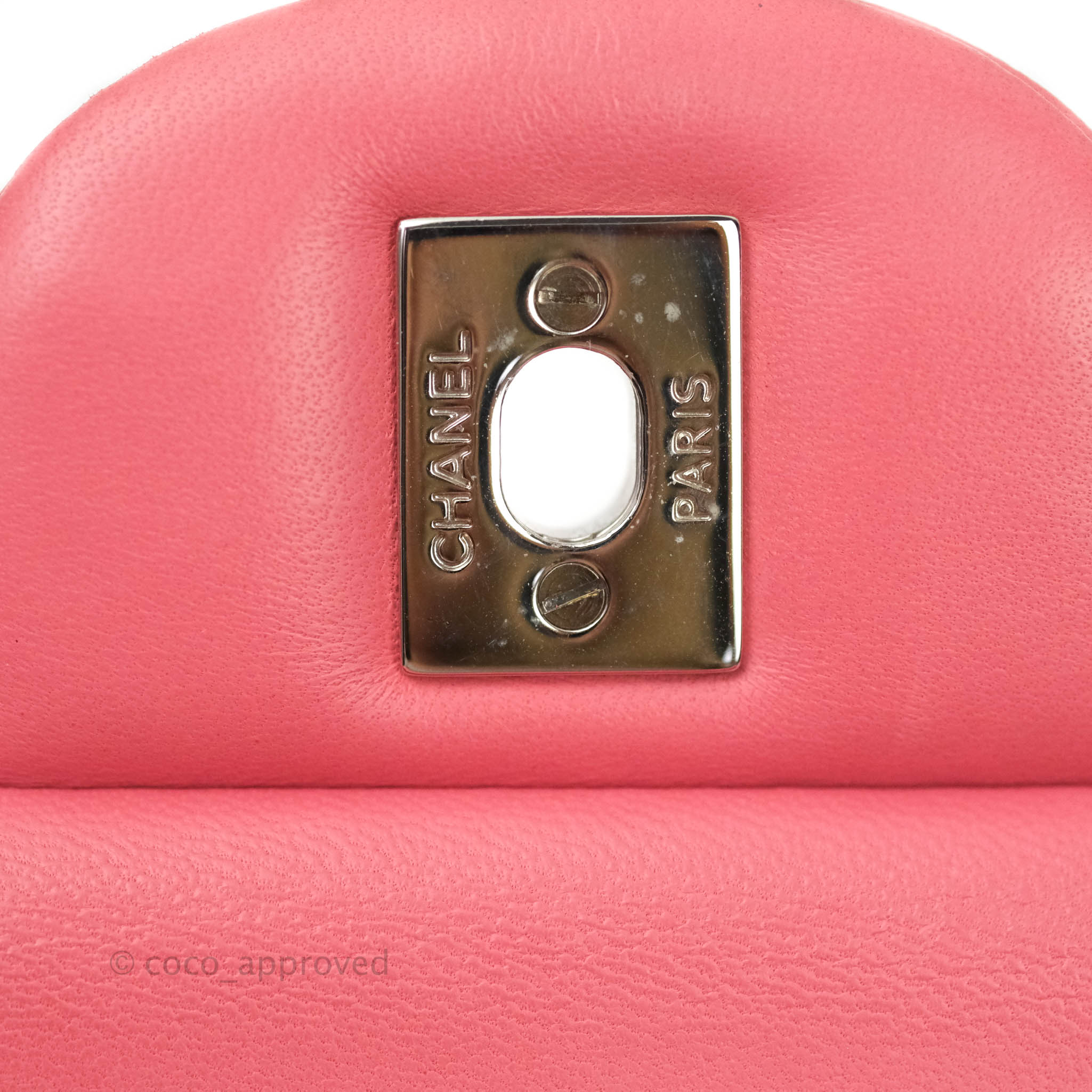 Chanel Jumbo Double Flap Pink Lambskin Silver Hardware⁣⁣ – Coco Approved  Studio