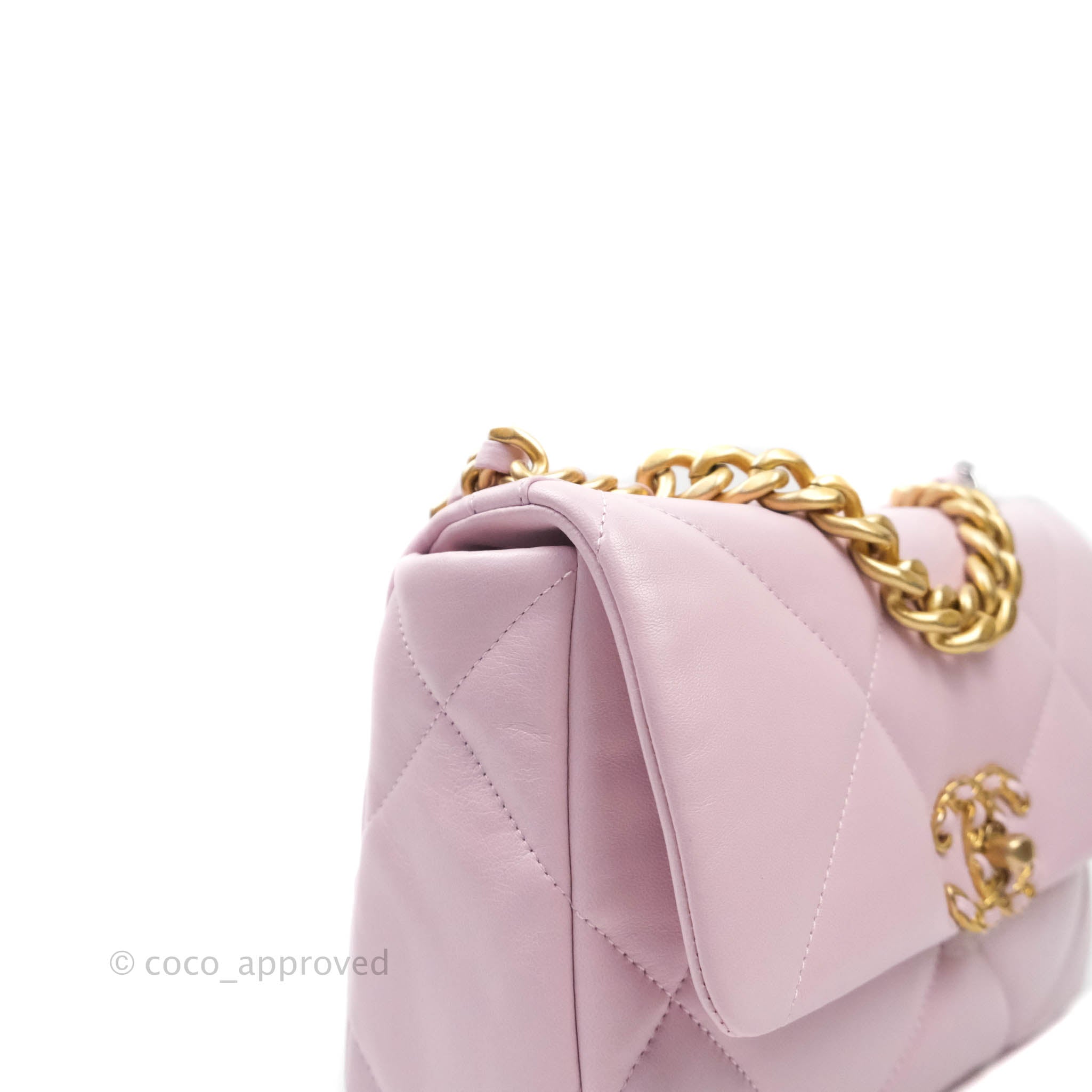 Chanel 19 Small Lilac Rose Claire Mixed Hardware – Coco Approved Studio