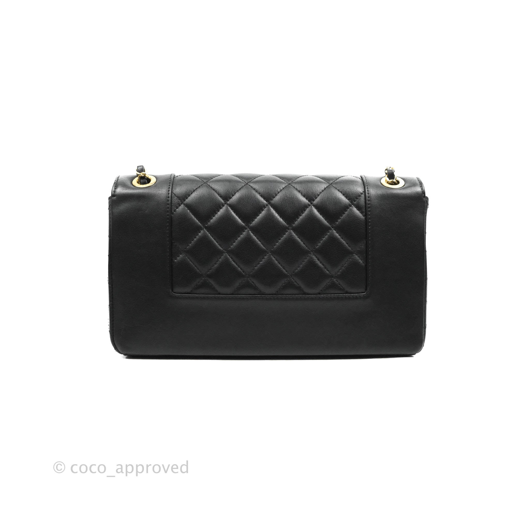 Chanel Classic Flap Bag Black Denim Braided Gold Hardware 18A – Coco  Approved Studio