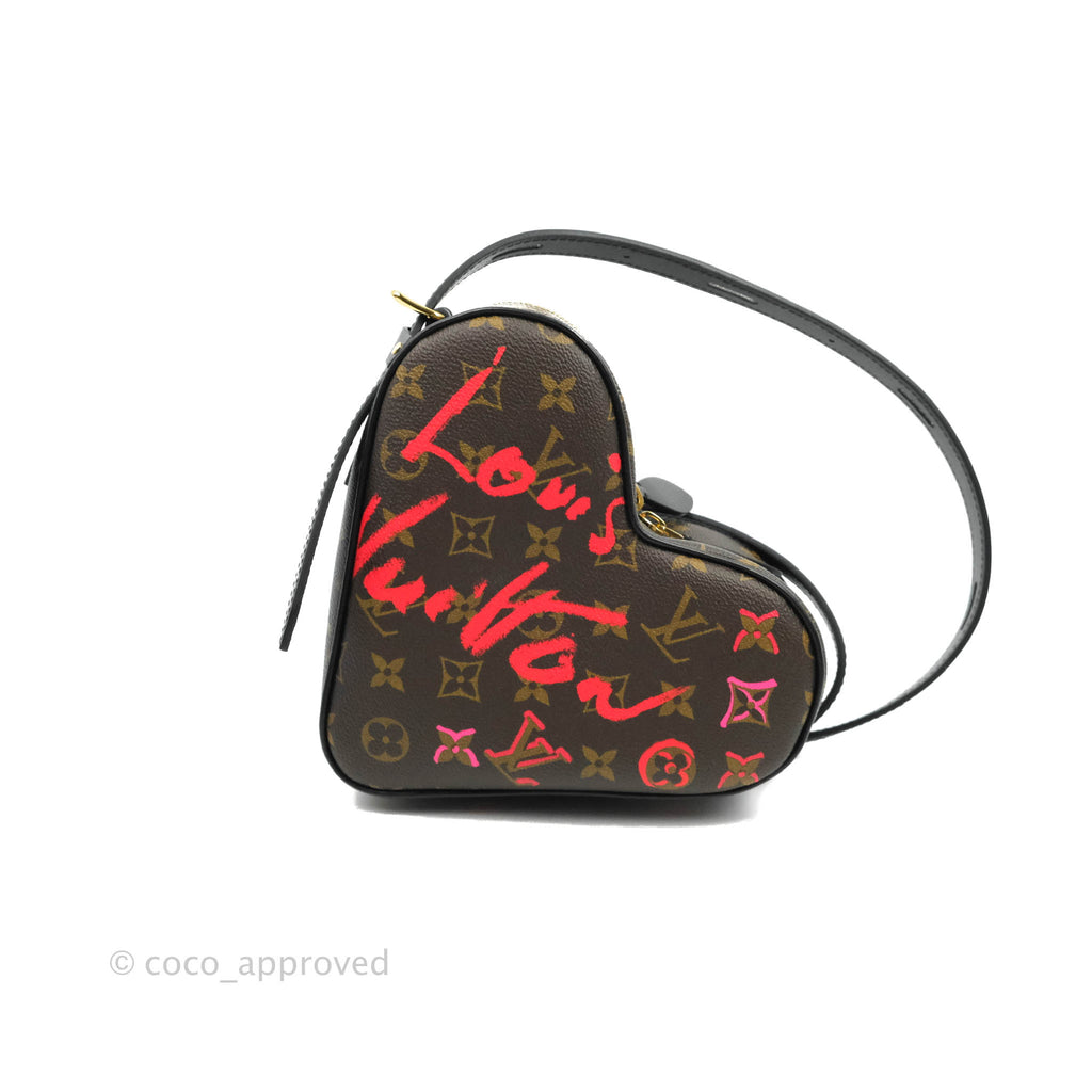 Louis Vuitton Fall In Love Sac Cœur Crossbody Black Monogram Canvas Limited Edition