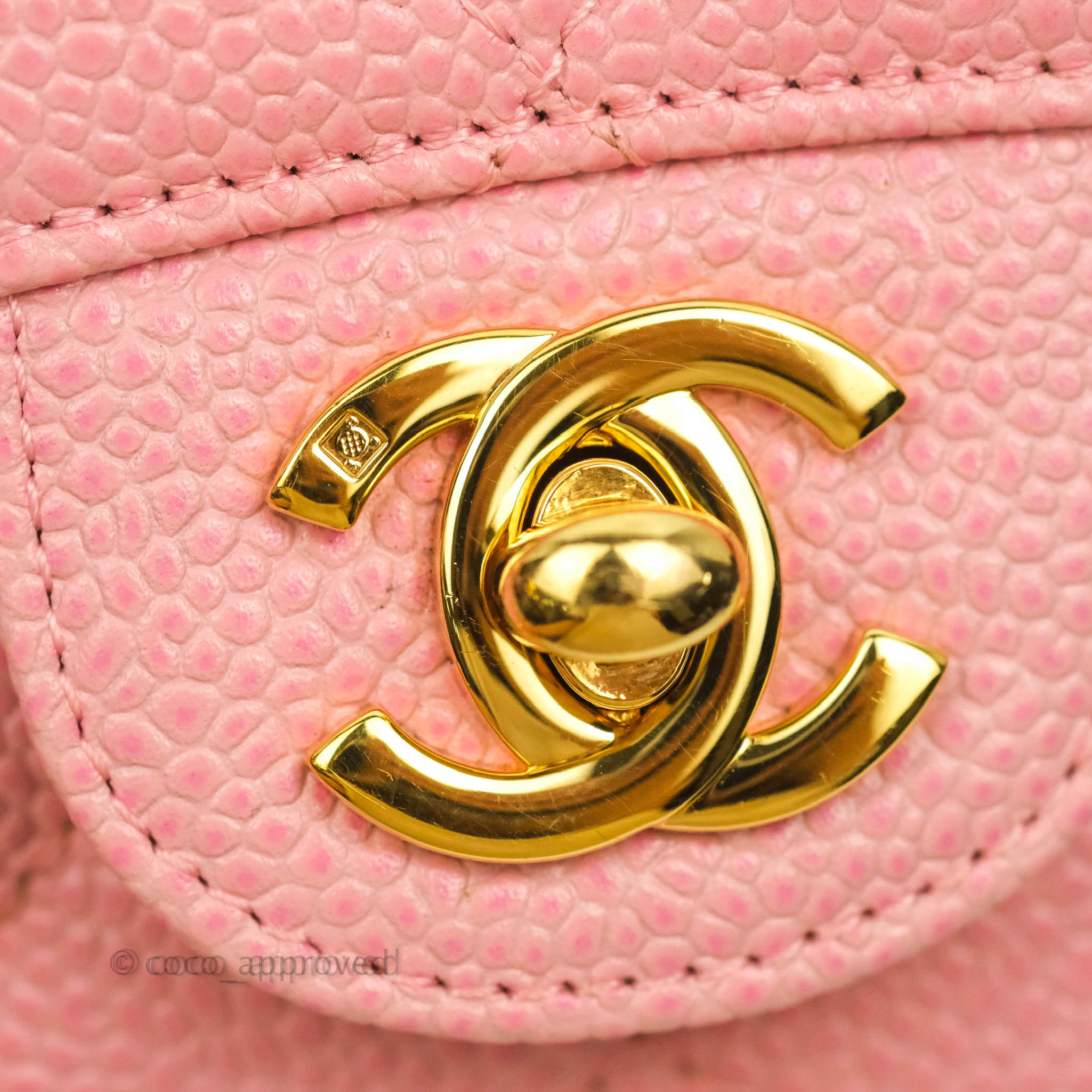 pink chanel classic