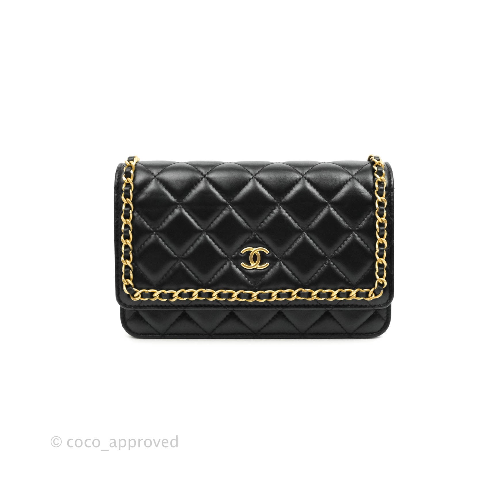 Chanel Chain Around Clutch - Black Clutches, Handbags - CHA193490