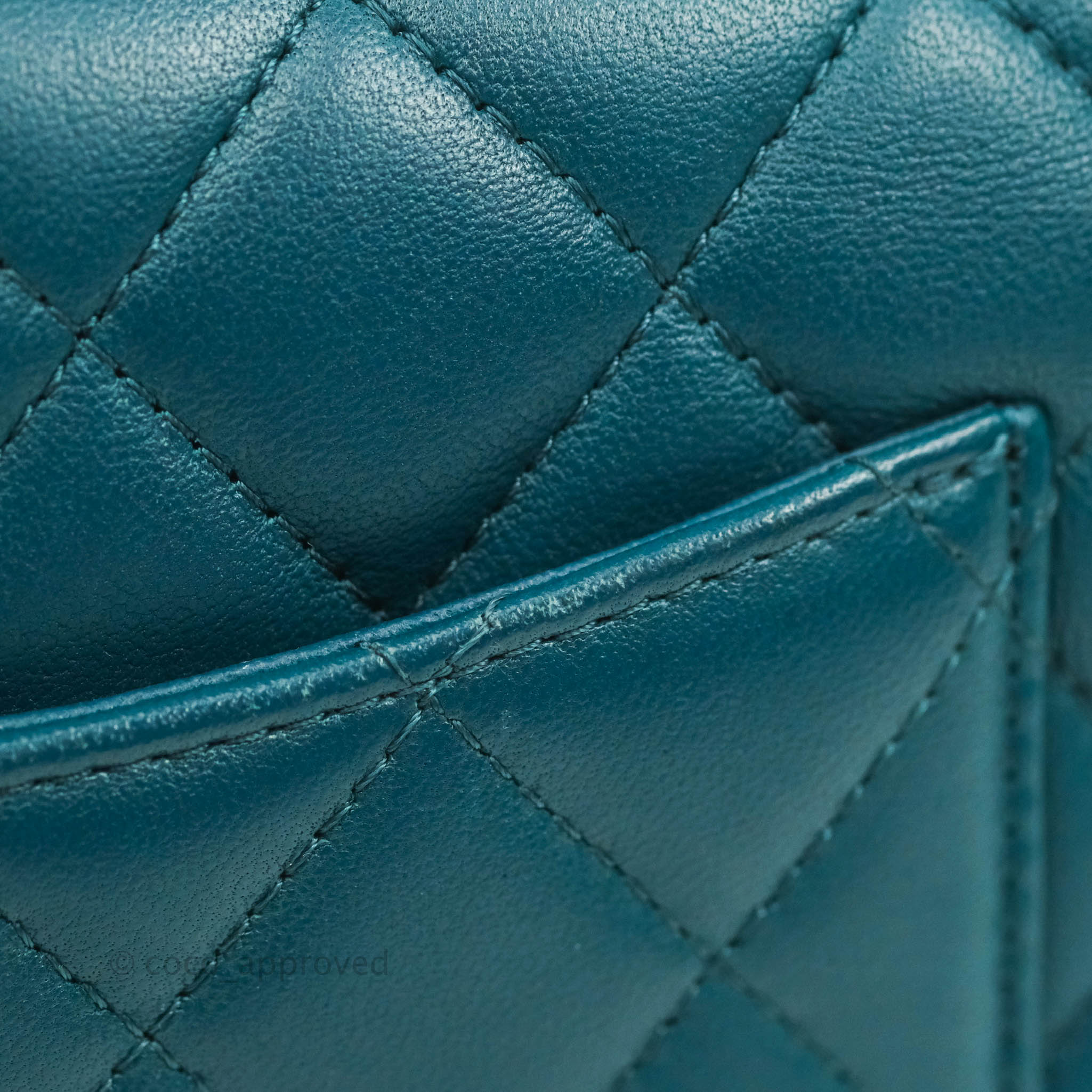 Chanel Mini Chain Flap Shoulder Bag - Green Shoulder Bags, Handbags -  CHA816361