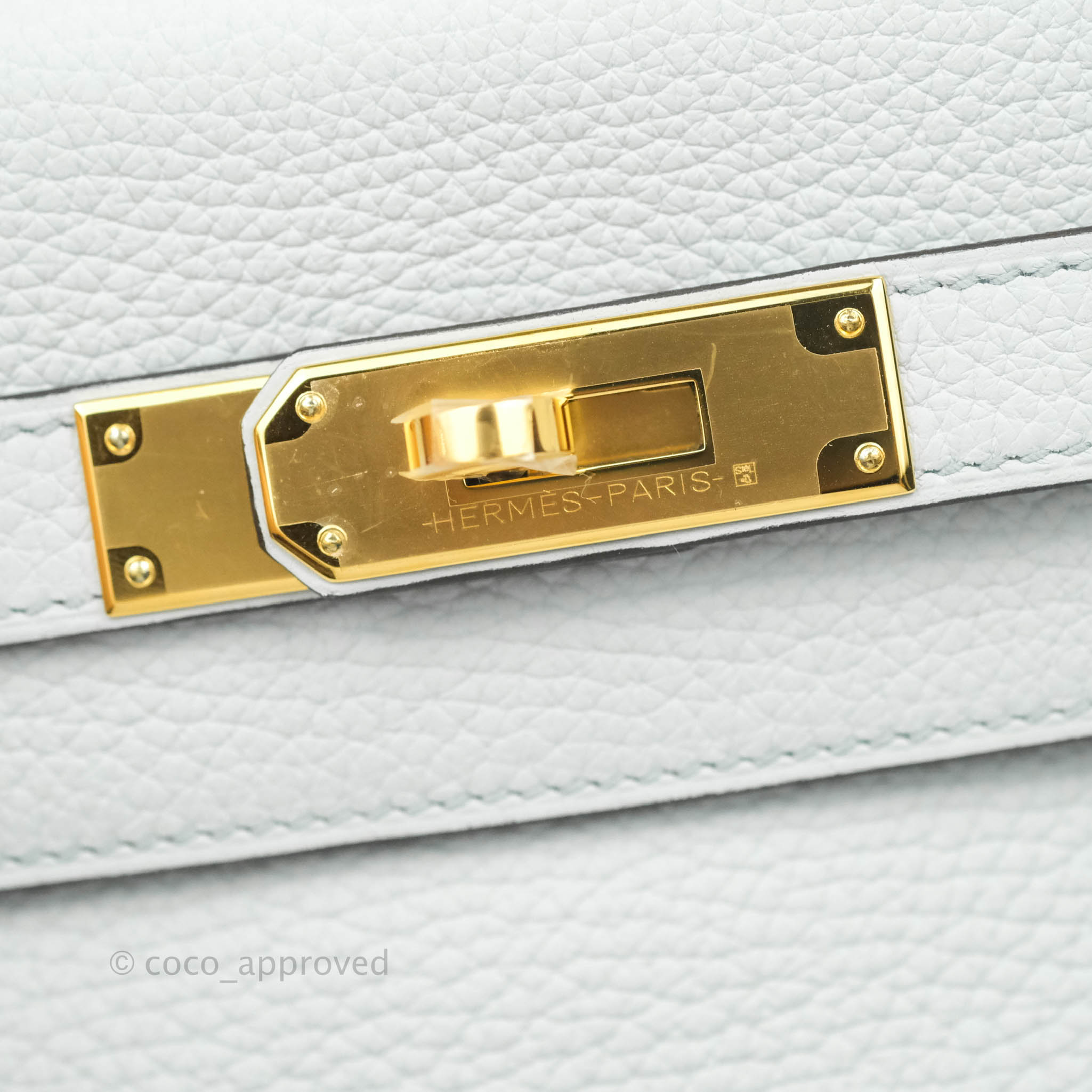 Hermès Kelly 25 Padded Grey Leather ref.786745 - Joli Closet