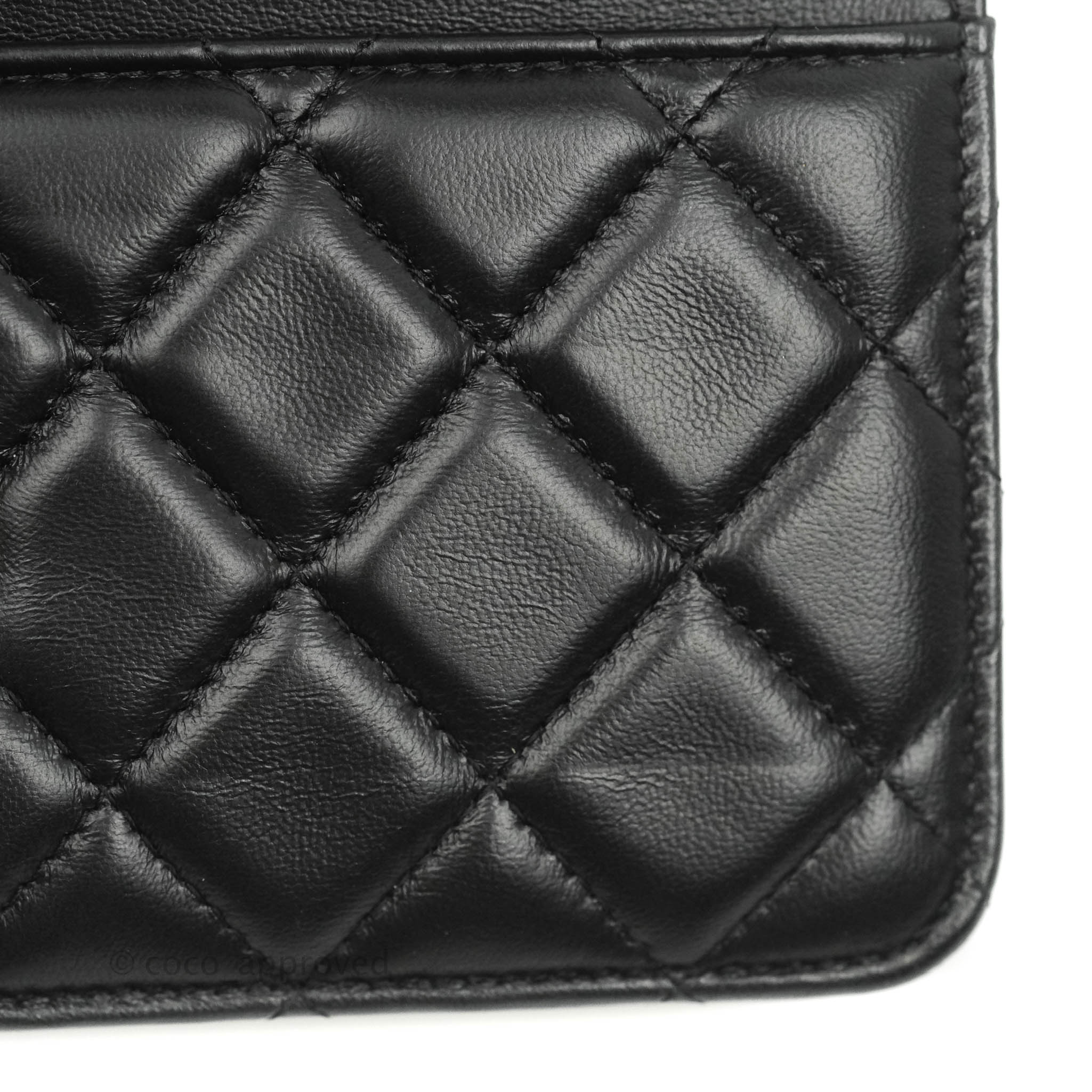 Chanel Gabrielle Wallet on Chain Quilted Aged Calfskin Gold 22798728