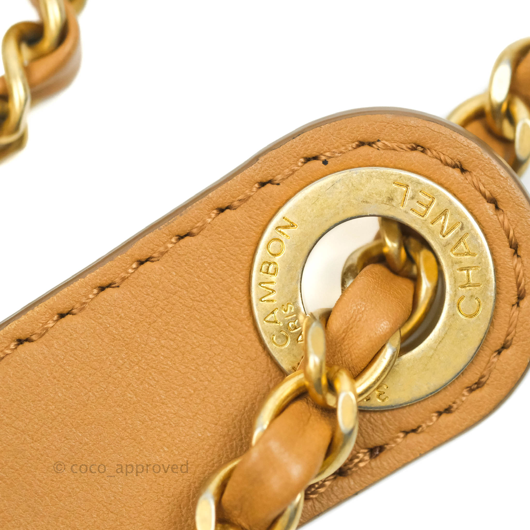 Chanel Quilted Flap With Coin Purse Caramel Calfskin Aged Gold Hardwar –  Coco Approved Studio