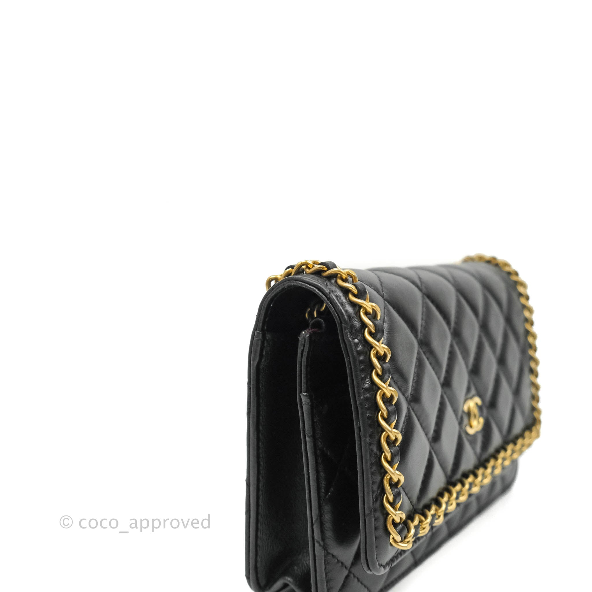 Chanel Black Gabrielle WOC Double Zip Clutch Wallet on Chain Bag – Boutique  Patina