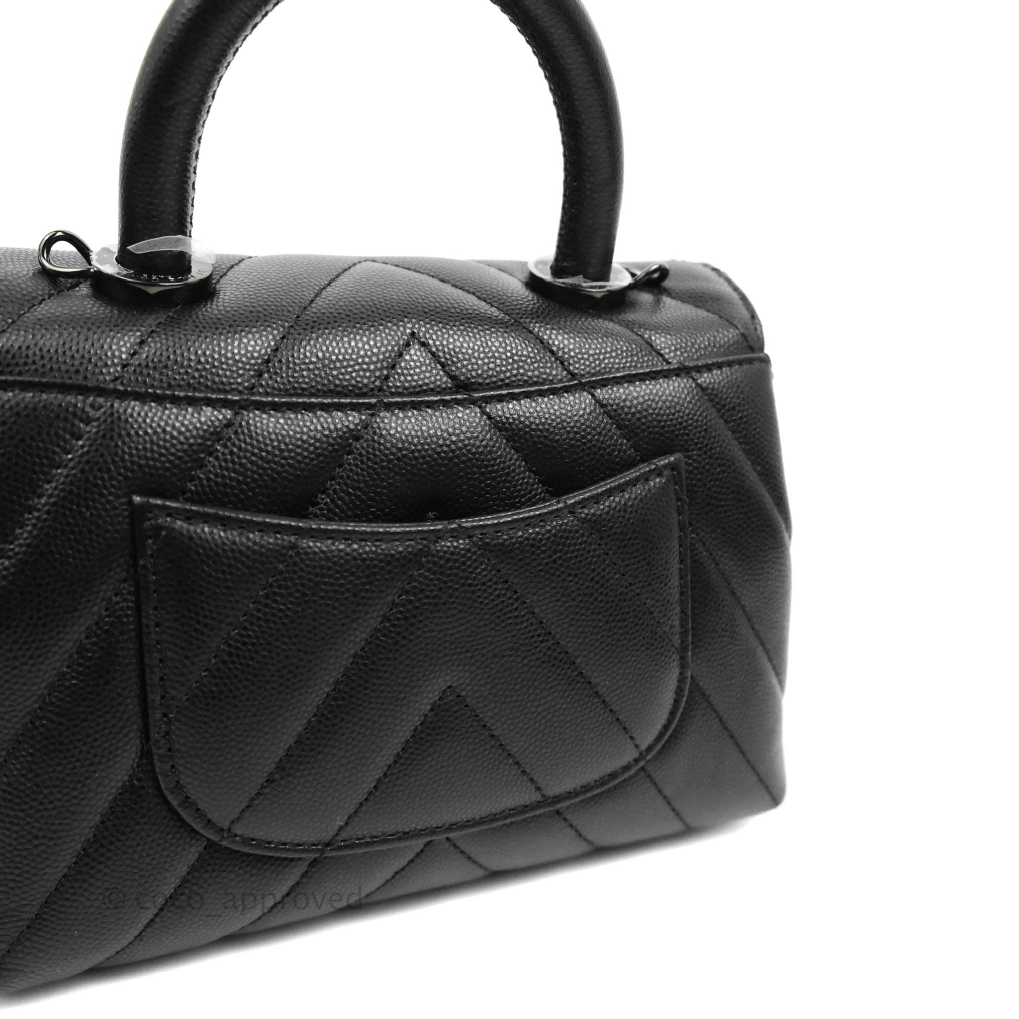 Chanel Coco Handle 'So black' Handbag for Sale in Tucson, AZ - OfferUp