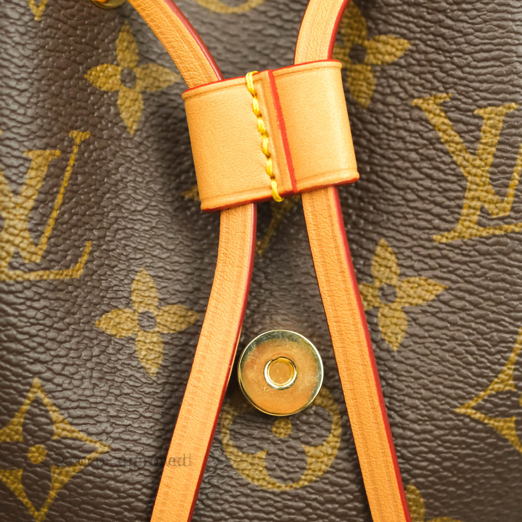 Louis Vuitton Montsouris BB 帆布後背包(M45516-黑)