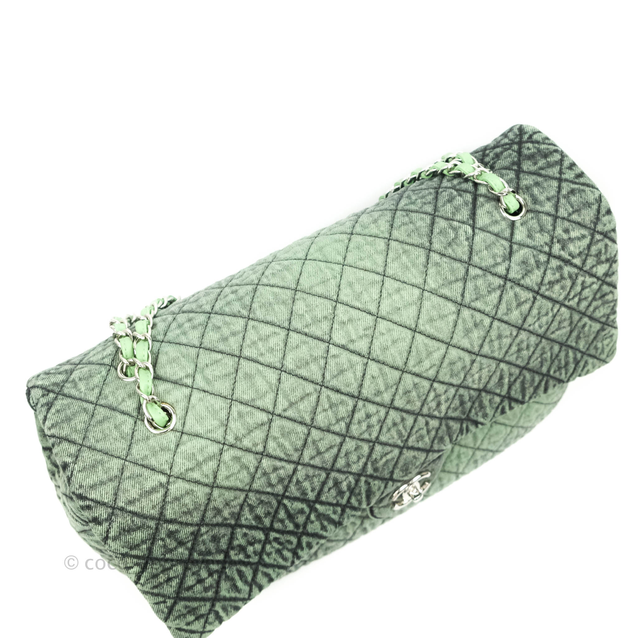 Chanel CC Denim Shoulder Bag (SHG-EFvBLv)