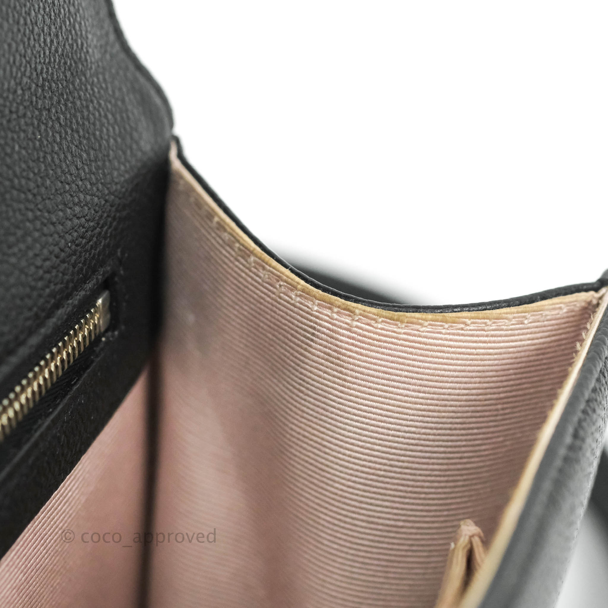 Christian Dior Diorama Flap Bag Grained Calfskin Medium Neutral 1325291