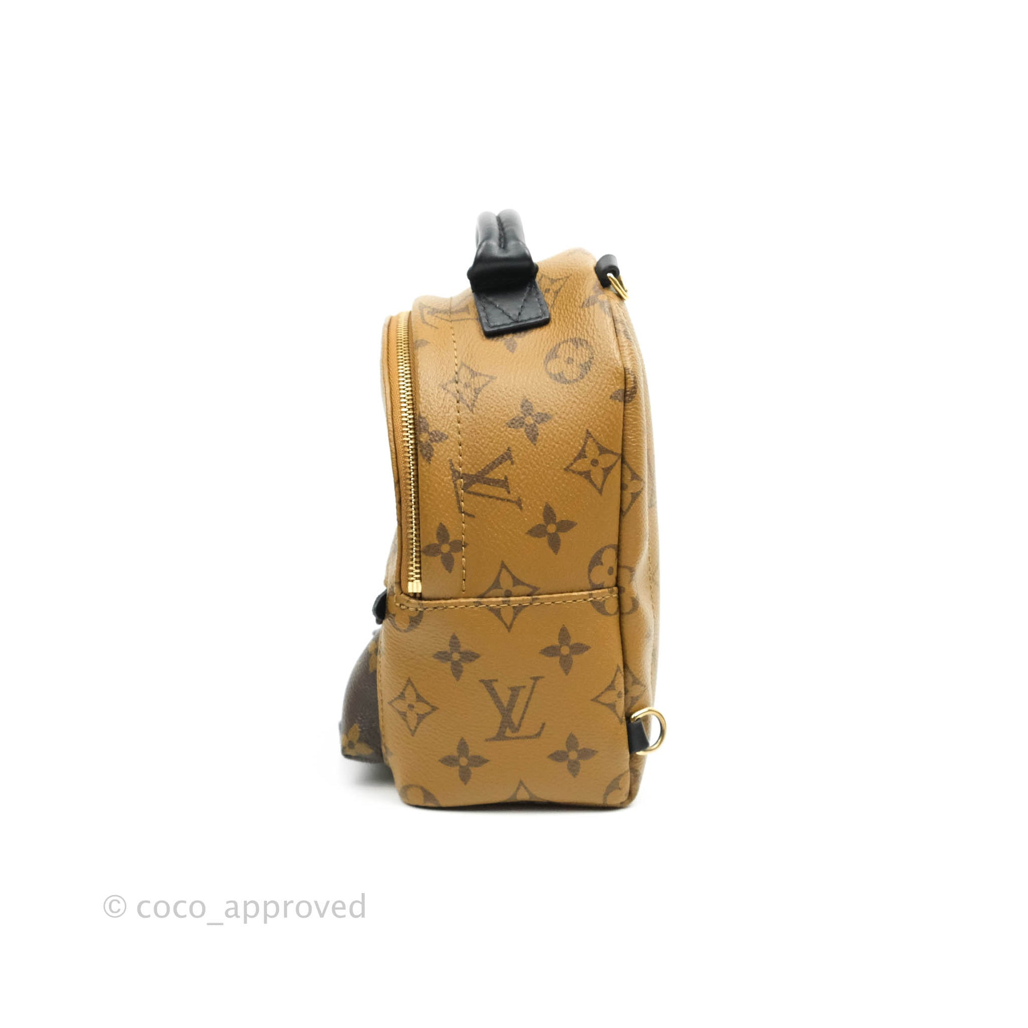ルイ・ヴィトン PALM SPRINGS REVERSEミニバックパック EV0012 Louis Vuitton Mini Reverse Monogram Palm Springs Backpack