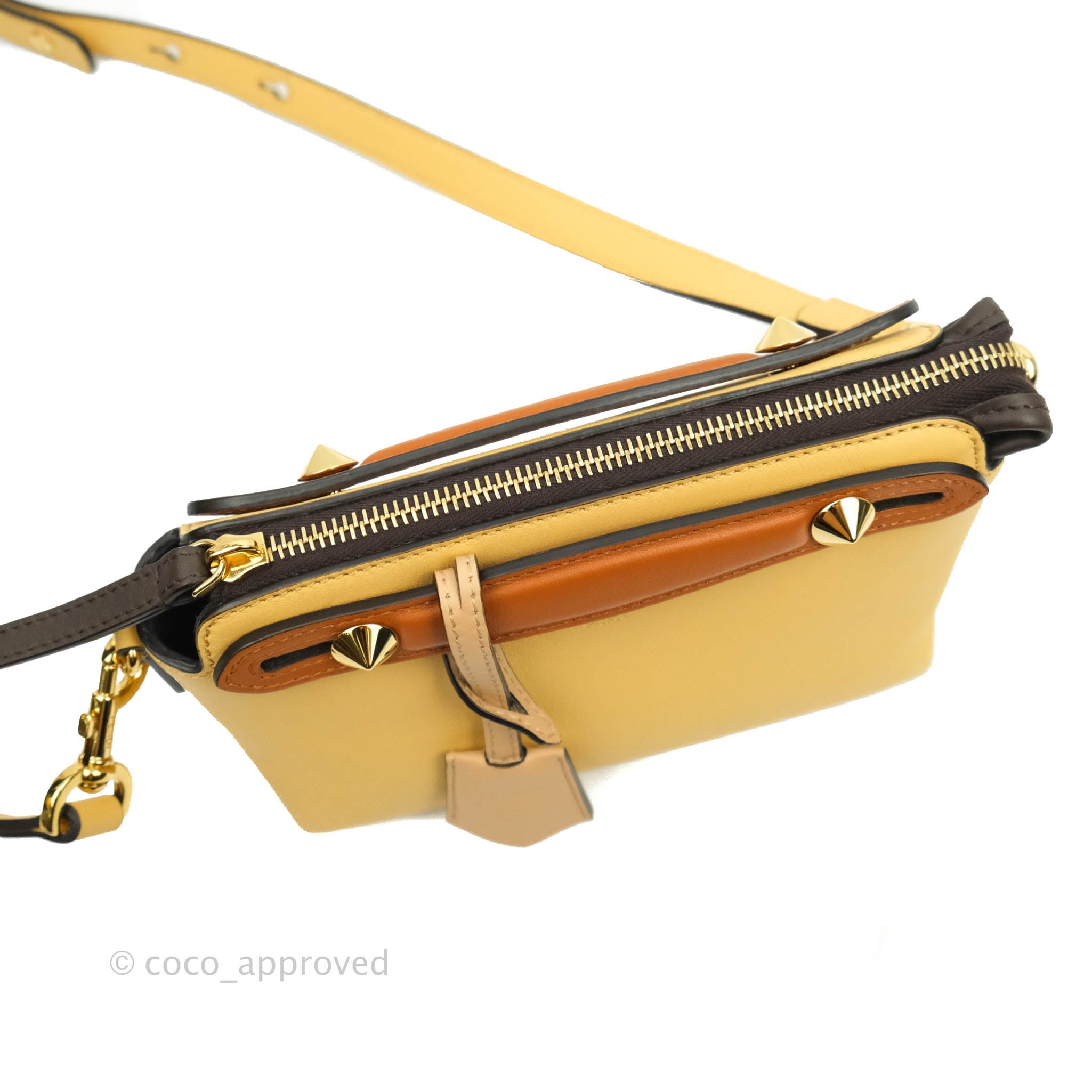 Shoulder & Crossbody Bags  Fendi Womens By The Way Mini Yellow