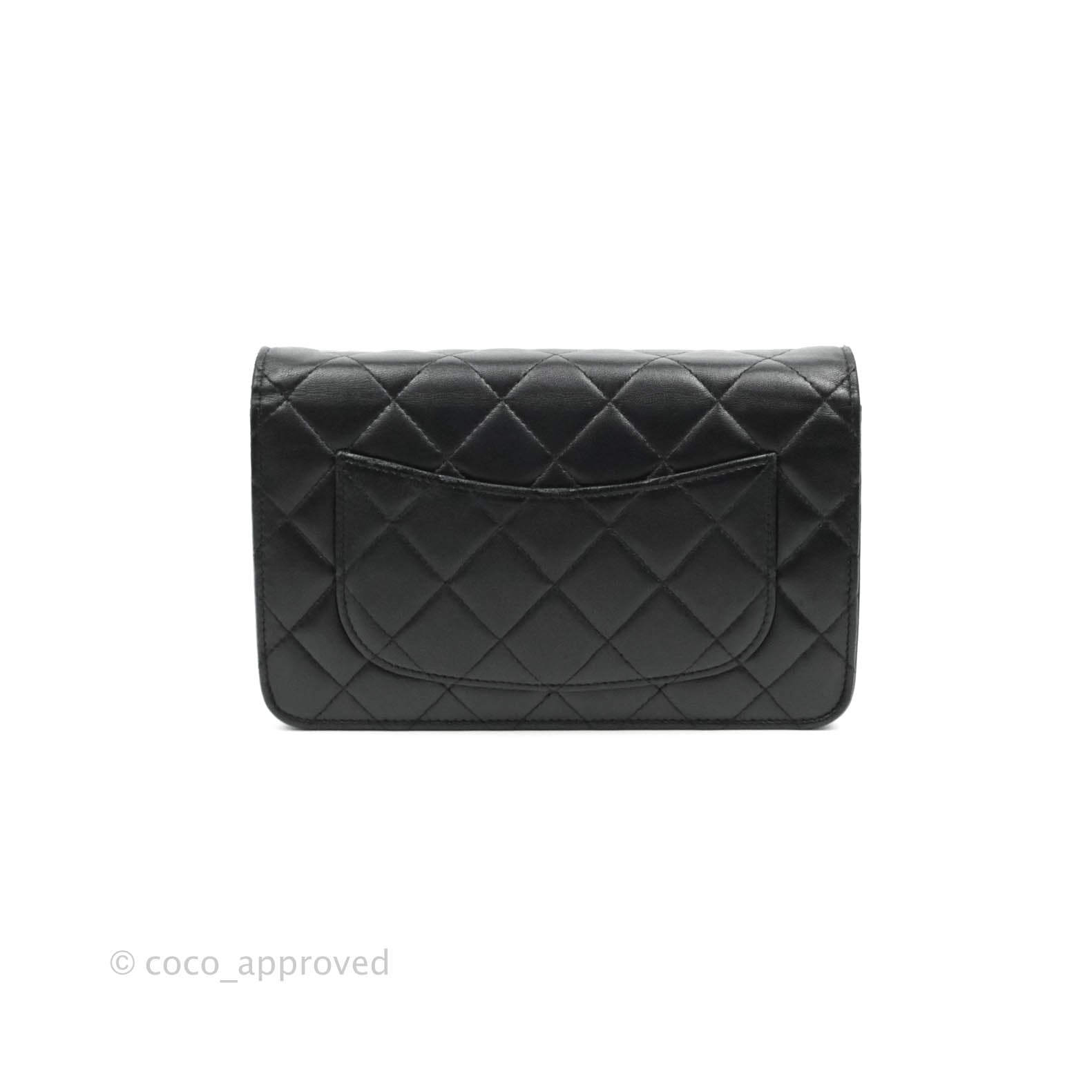 2015 Chanel Rare black Classic flap enamel crossbody top handle bag For  Sale at 1stDibs