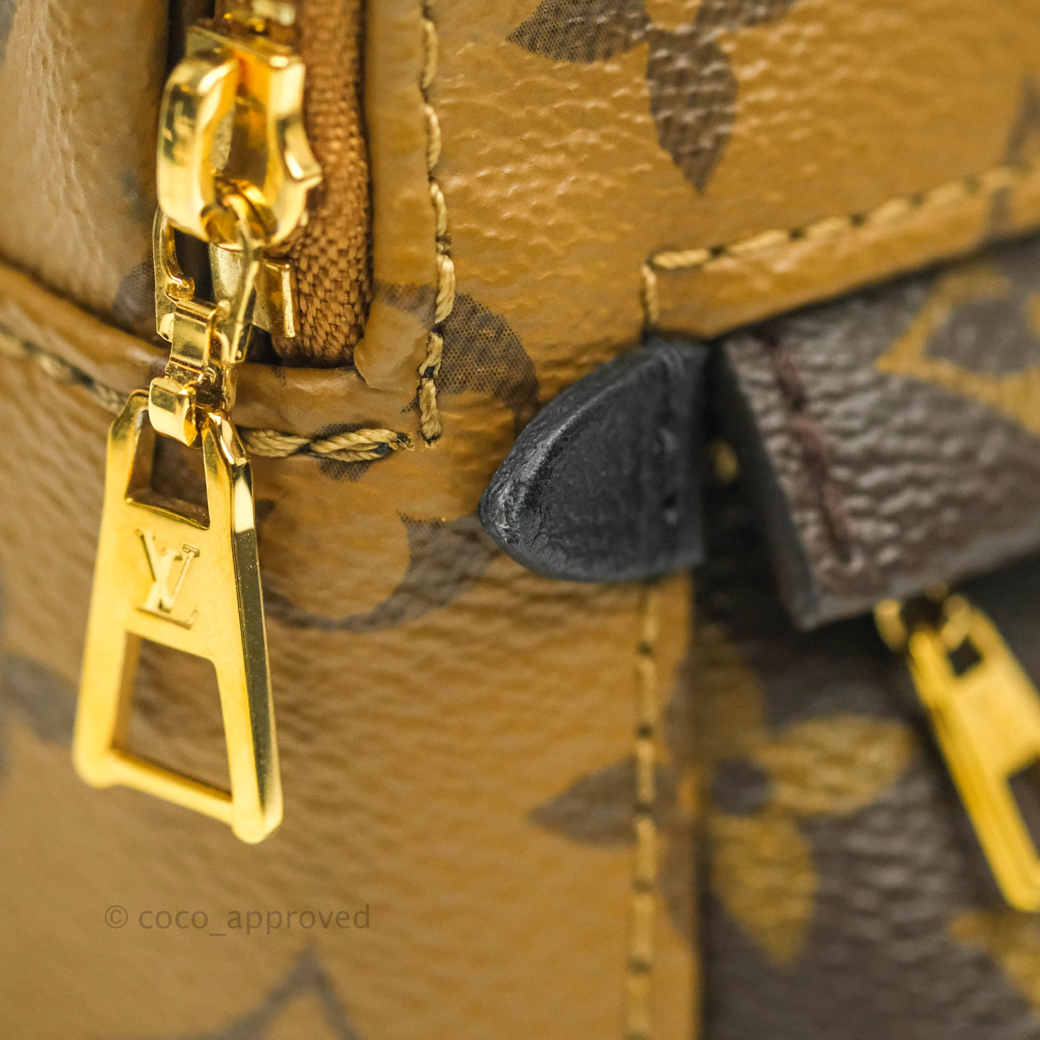 Monogram Reverse Palm Springs Mini Backpack (M44872) – Hidden Luxury