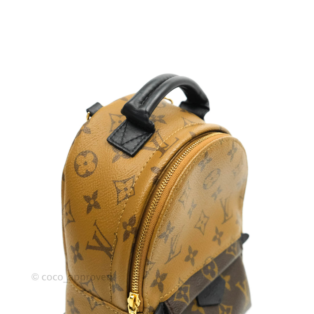 Louis Vuitton Mini Reverse Monogram Palm Springs Backpack⁣