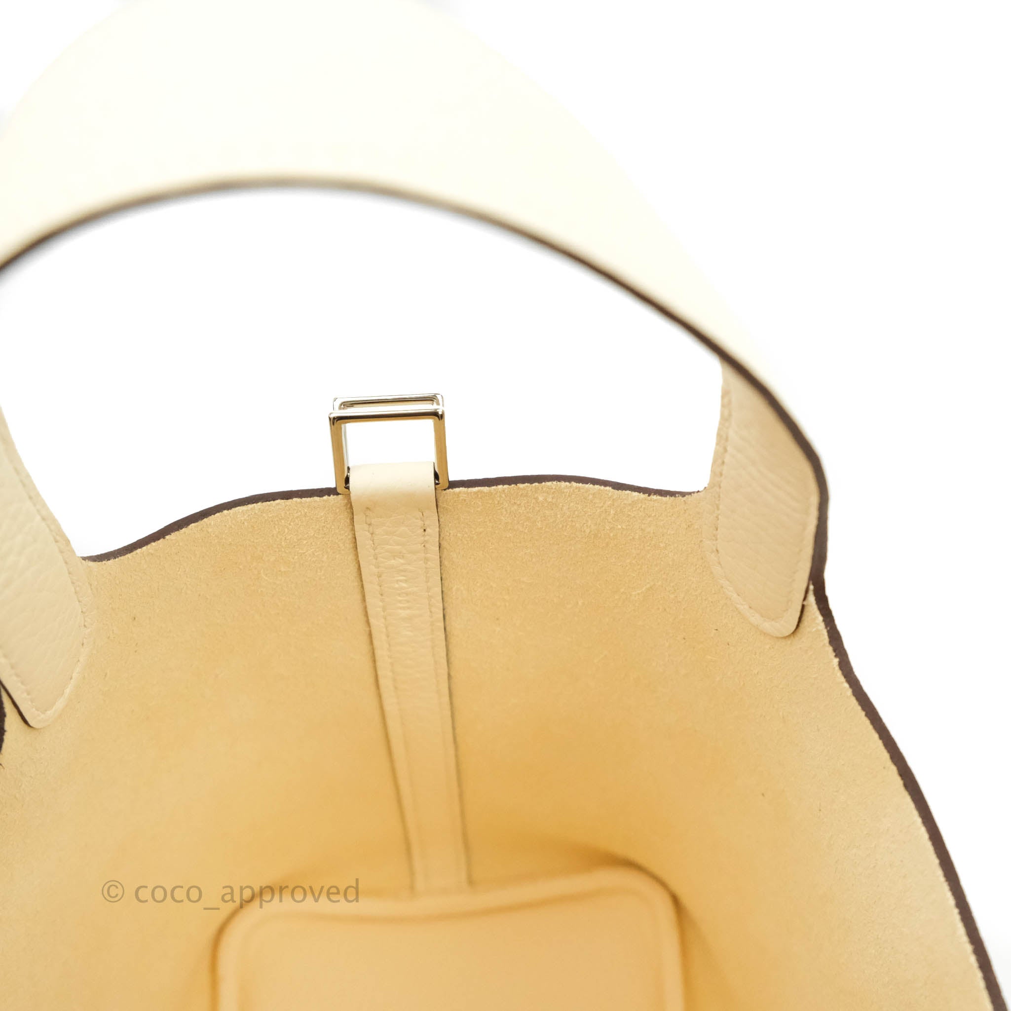 Hermes Picotin Lock bag PM Ebene Barenia faubourg leather Gold hardware