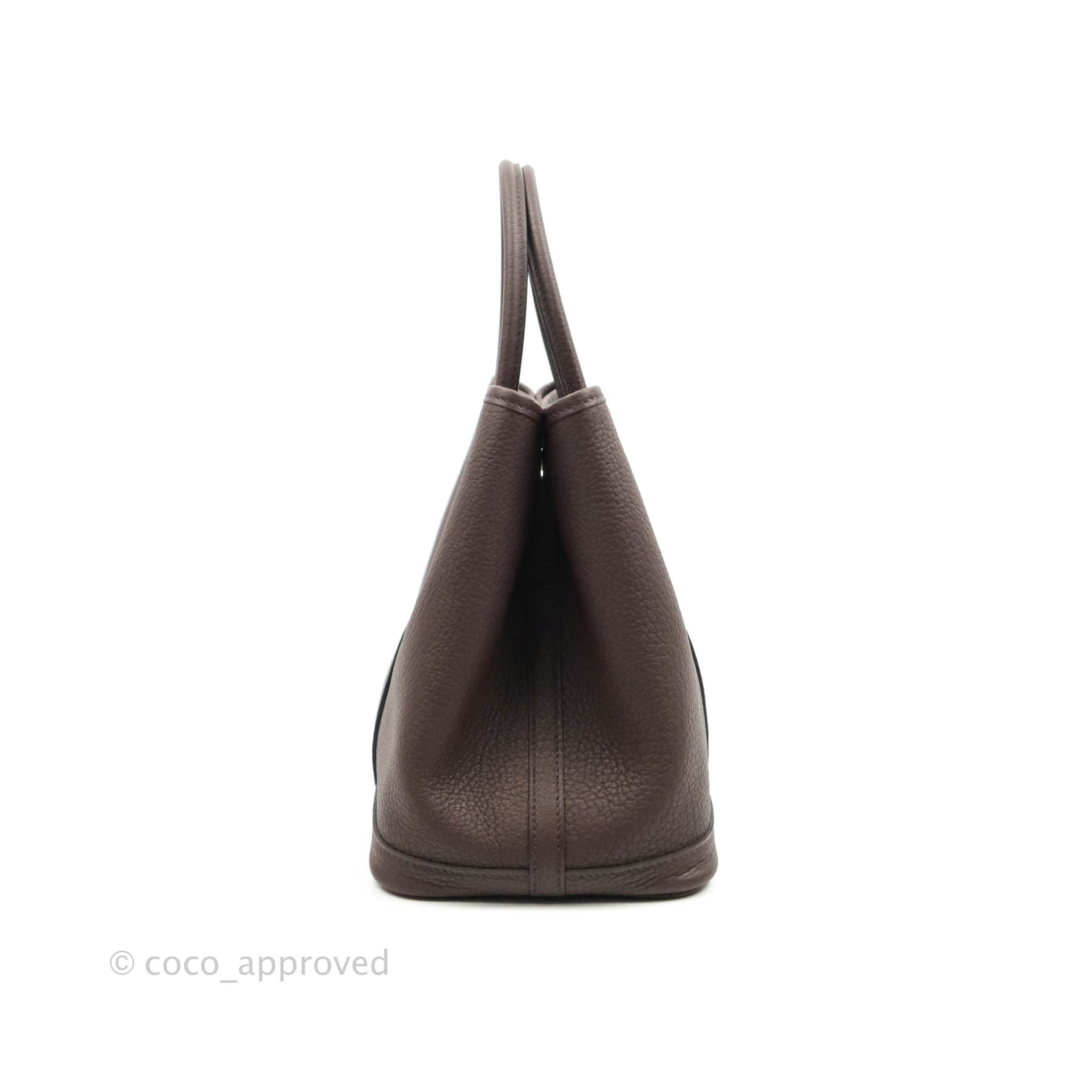 【新品同様 /Etoupe & Rouge Sellier】HERMES Garden Party 30 2198_Hermes_GardenParty_30_Cap