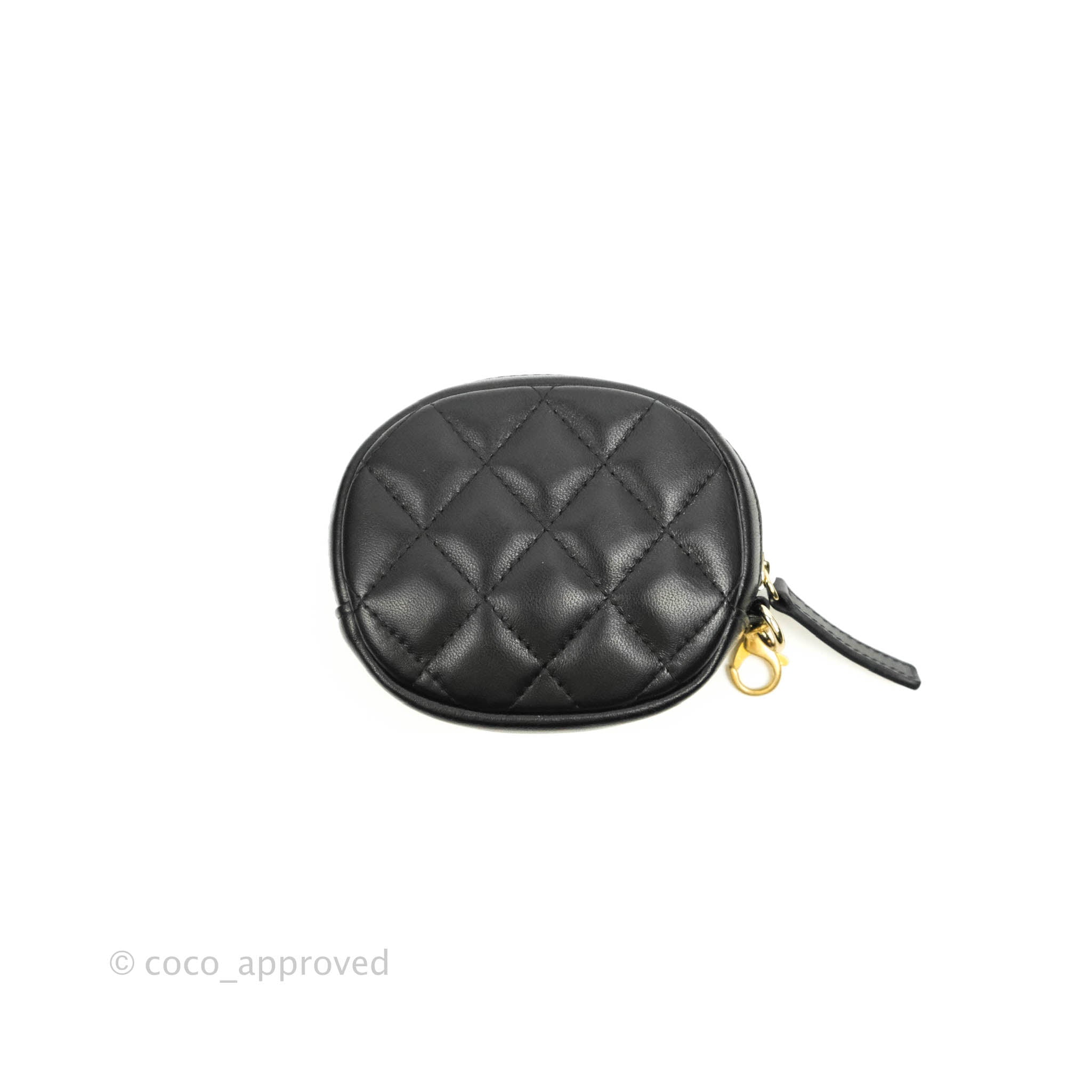 Chanel 19 Wallet On Chain WOC Houndstooth Beige Black Tweed Gold Hardw – Coco  Approved Studio