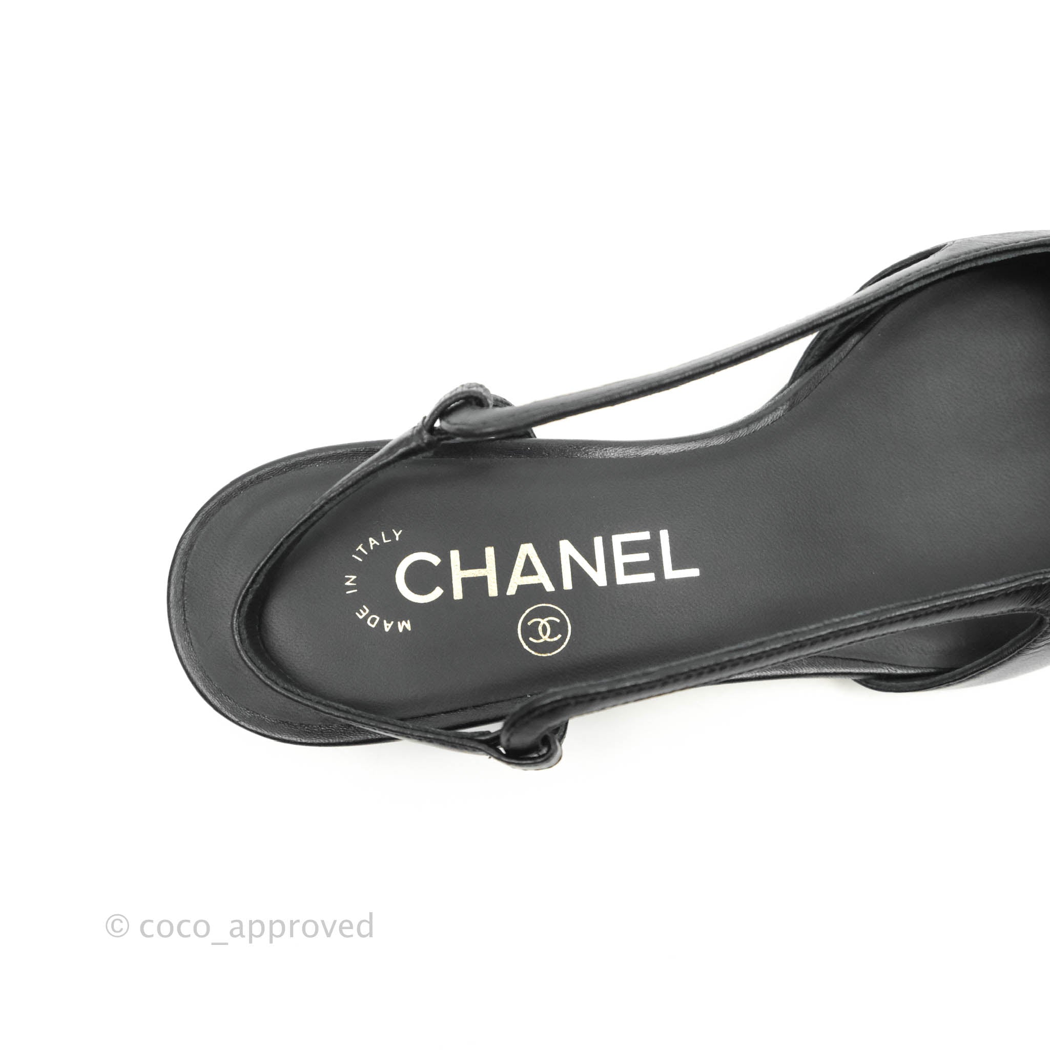 Slingback cloth ballet flats Chanel Multicolour size 36 EU in Cloth -  36010588