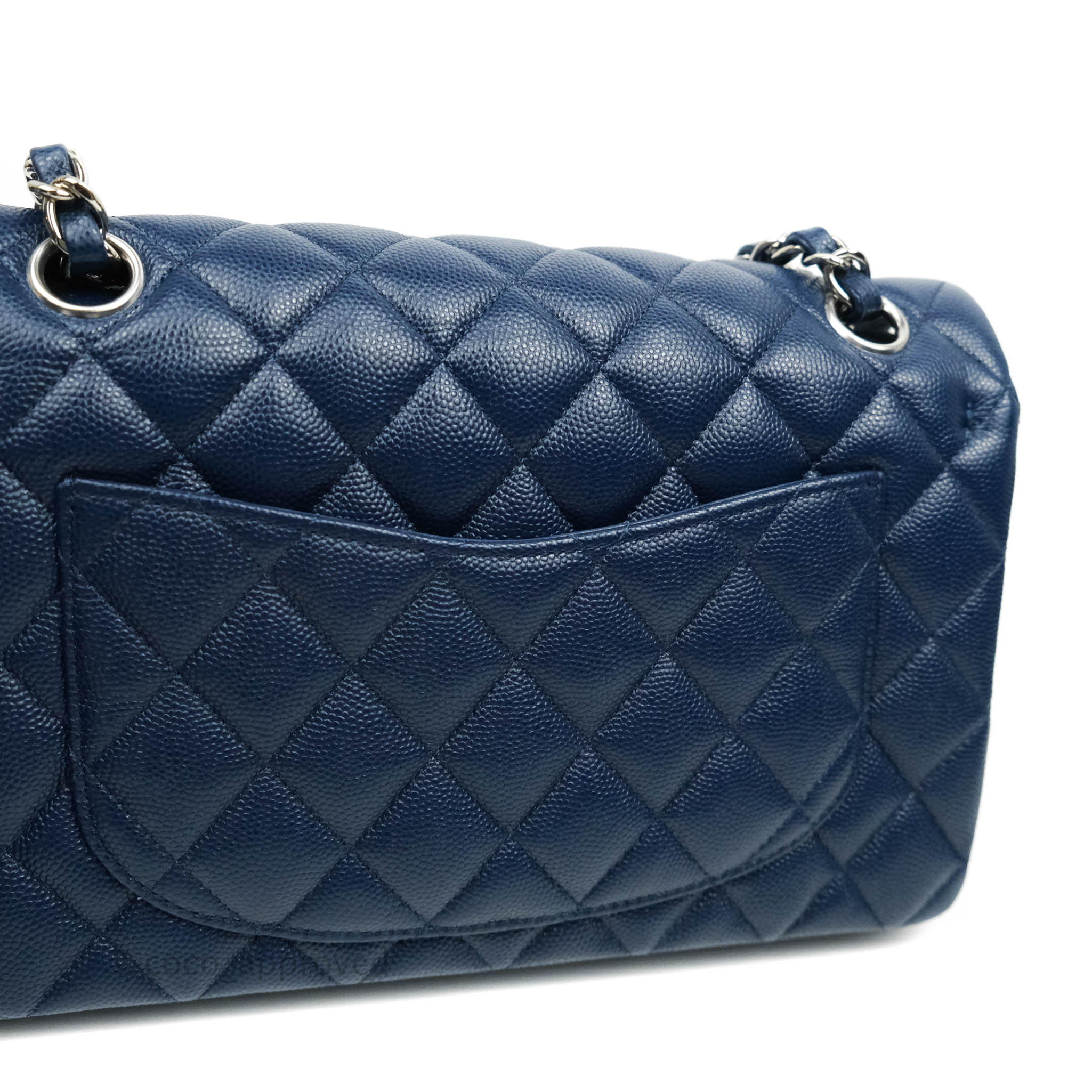 Chanel Sky Blue Classic Handbag - Skyblue | Editorialist