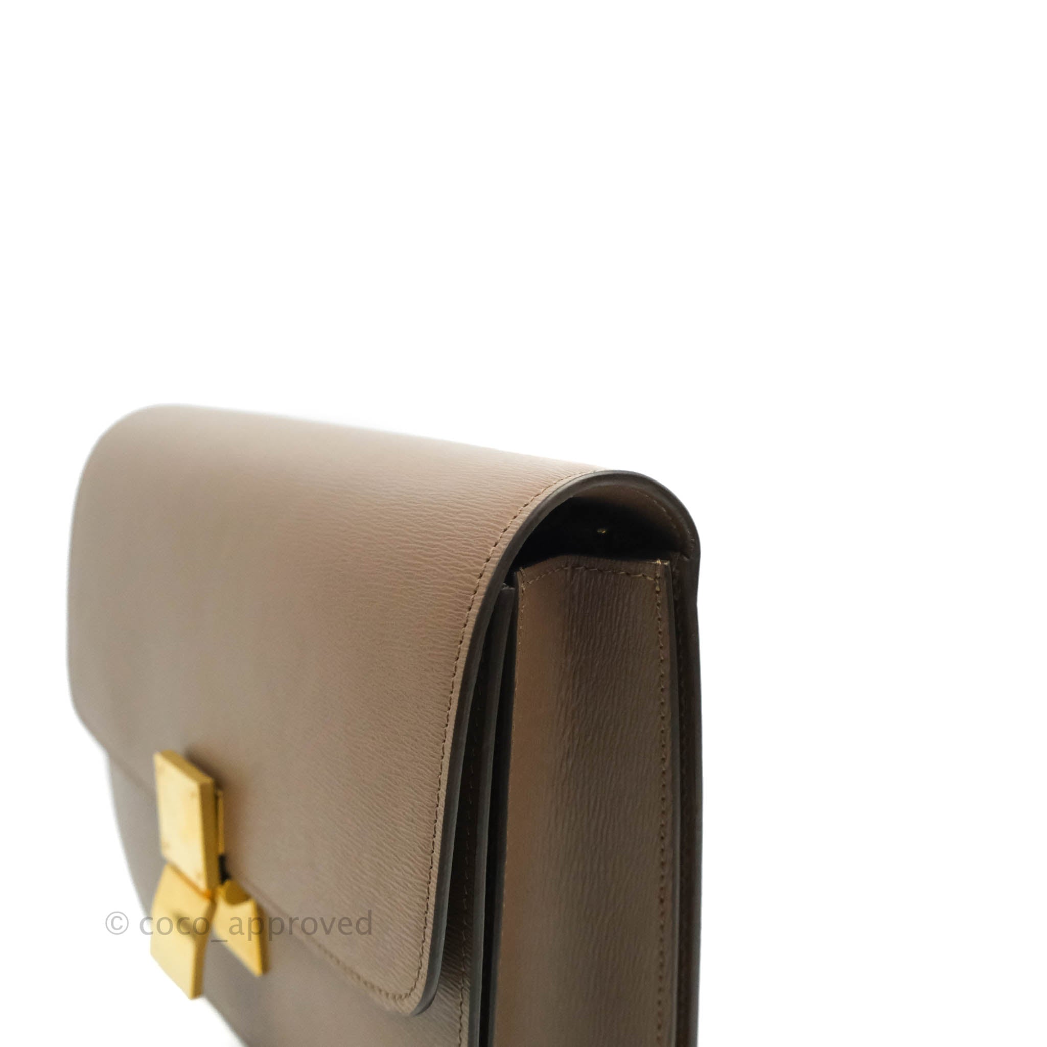 Celine Medium Classic Box Flap Bag Souris Liege Calfskin – Coco Approved  Studio