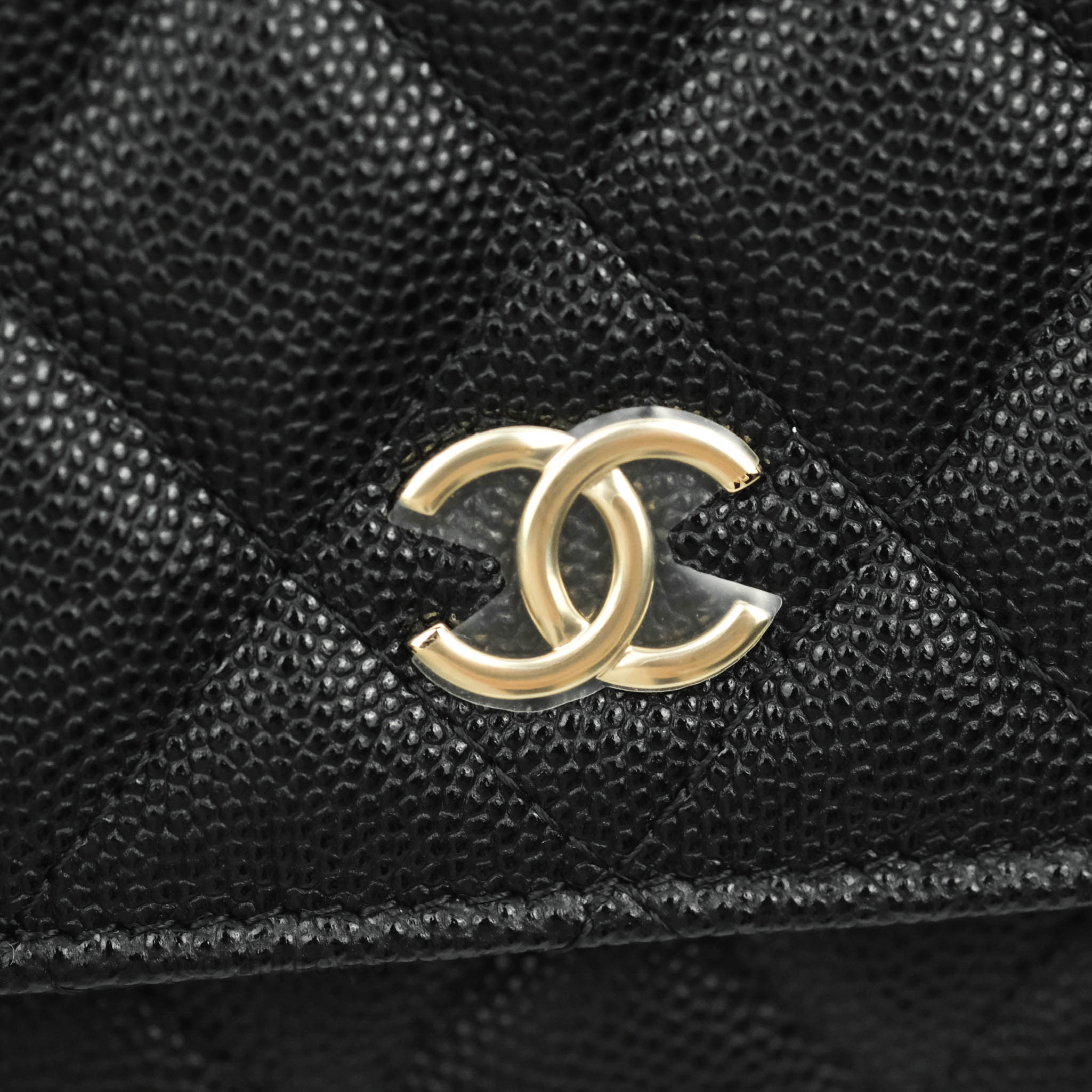 Chanel WOC Bag Charm Black Caviar Gold Hardware – Coco Approved Studio