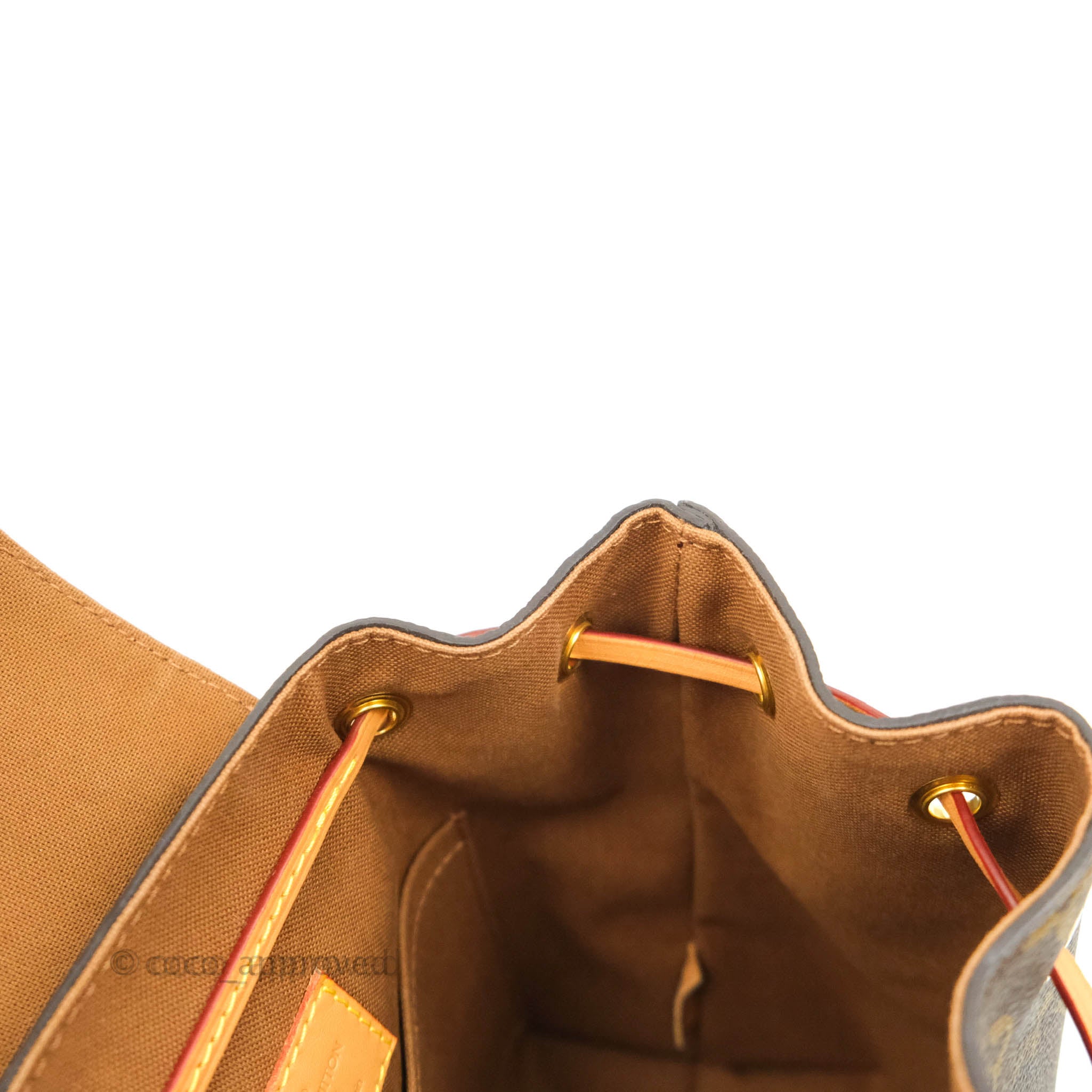 Louis Vuitton Montsouris BB Backpack Monogram Canvas – Coco